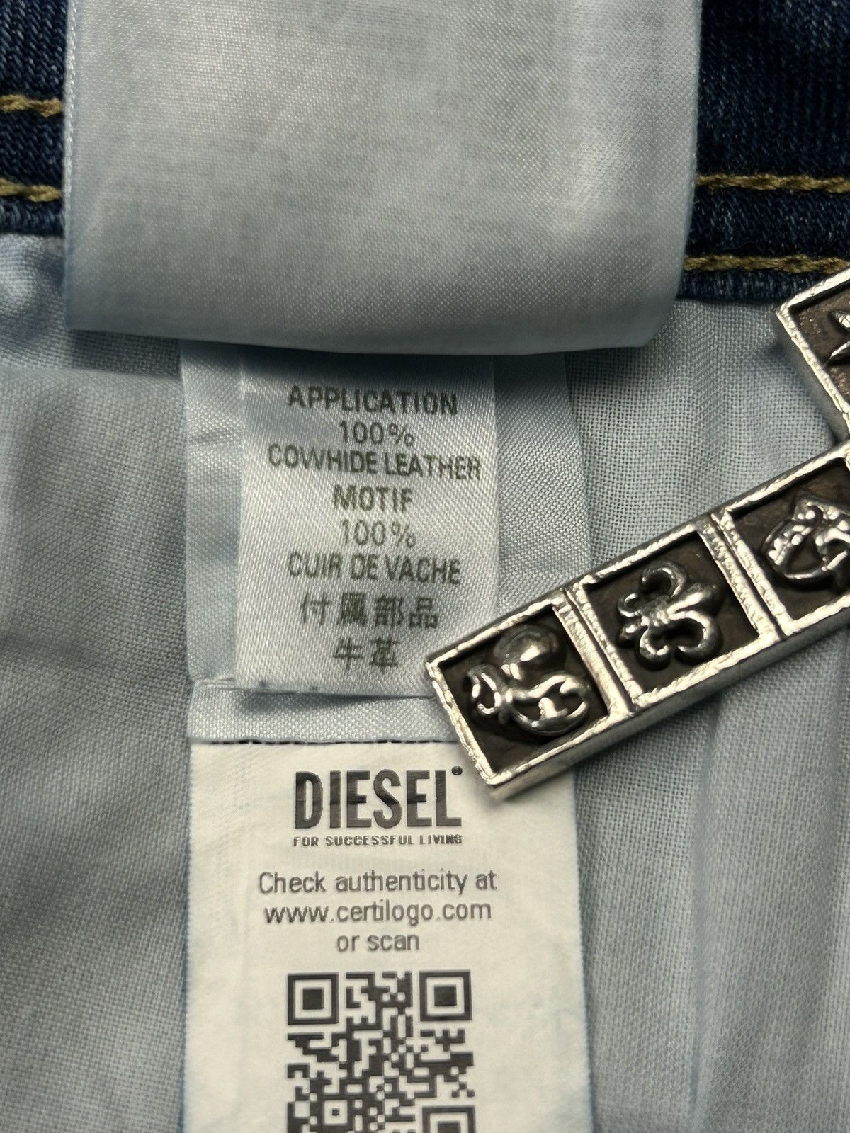 Diesel Diesel Stone Wash Zatiny BootCut Flare Jeans Size US 32 / EU 48 - 19 Thumbnail