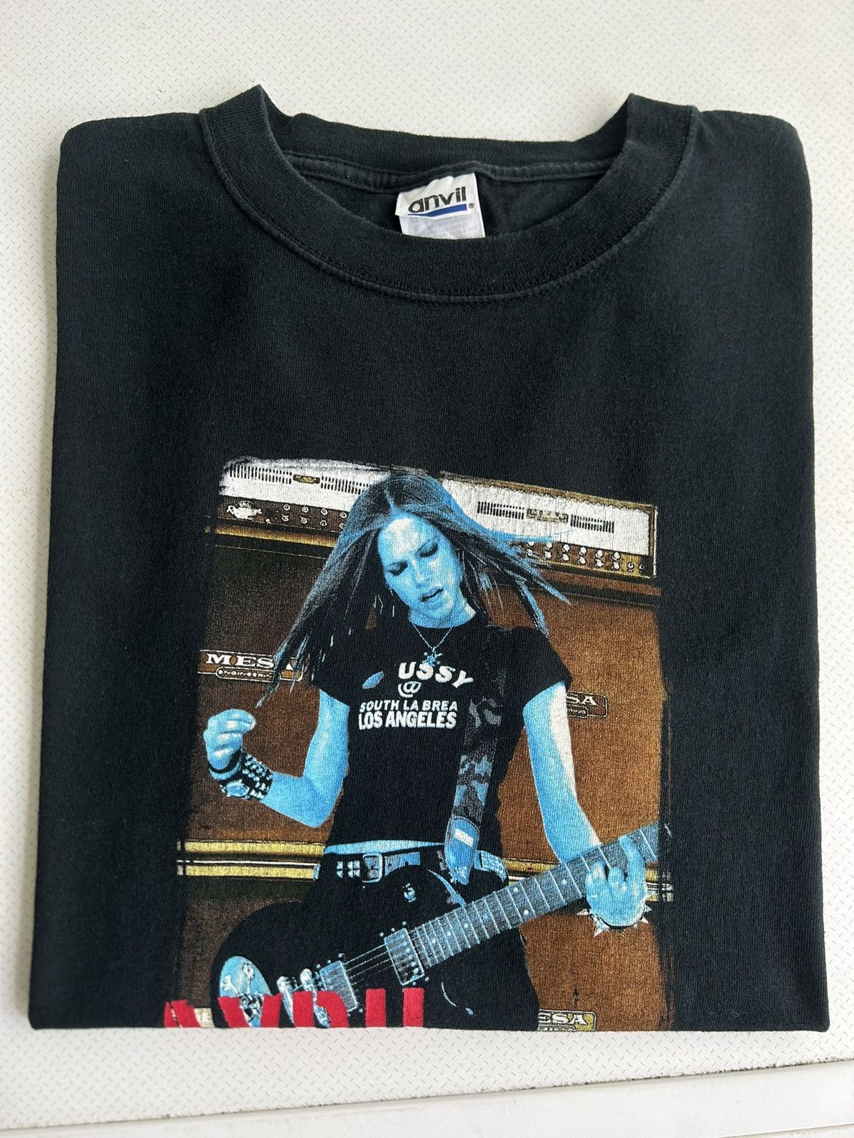 Band Tees Vintage 2003 Avril Lavigne Tour Tshirt Stussy Size US M / EU 48-50 / 2 - 6 Thumbnail