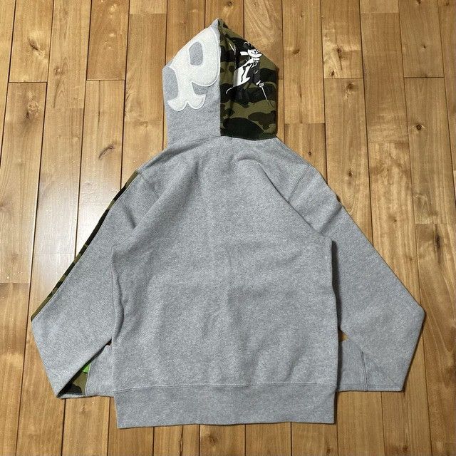 Bape BAPE Panda Full Zip Hoodie 1st camo green a bathing ape Size US S / EU 44-46 / 1 - 2 Thumbnail