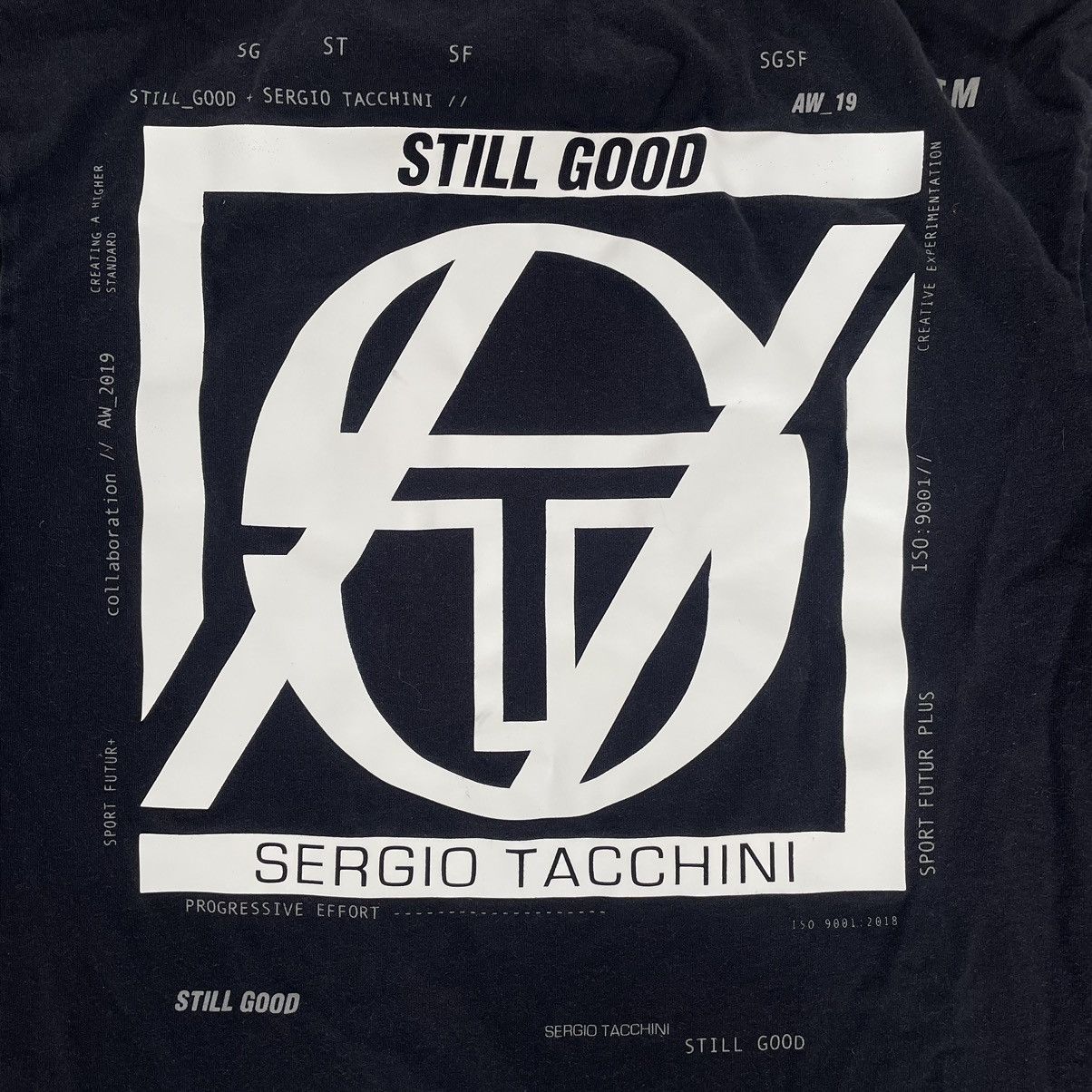 Designer × Sergio Tacchini Sergio Tacchini Still Good AW19 Shirt Size Large Size US L / EU 52-54 / 3 - 2 Thumbnail