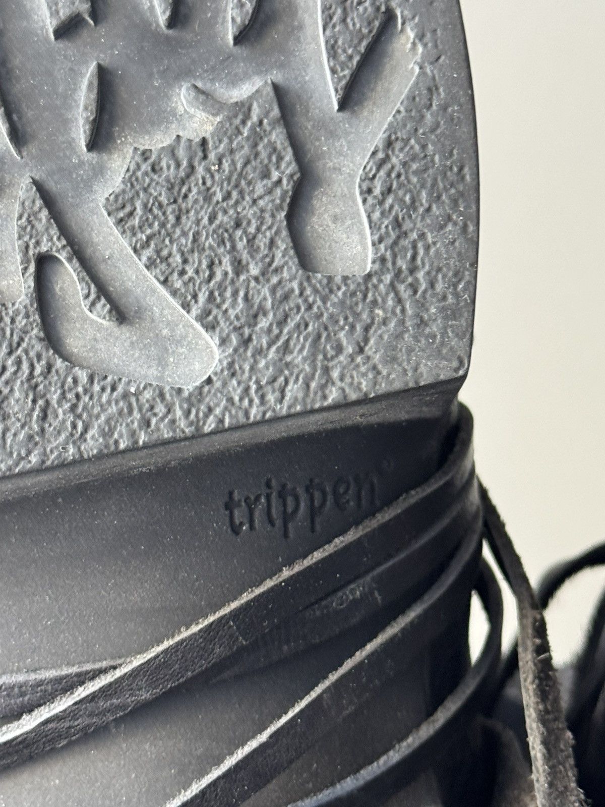 Trippen Trippen Shield F Leather Wrap Straps Boxing Biker Boots Size US 8 / IT 38 - 9 Thumbnail
