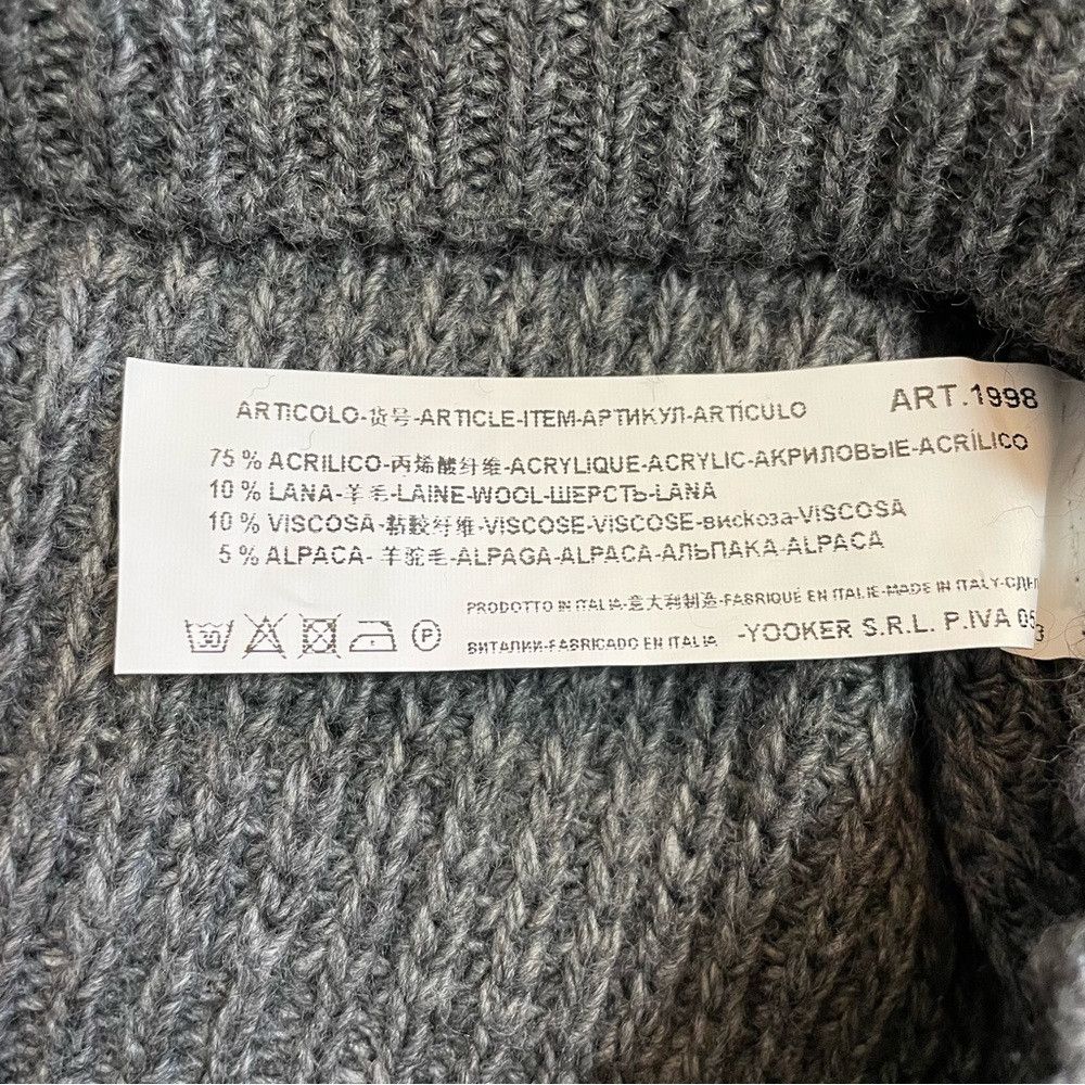 Other NWT New $262 BIANCOGHIACCIO Colorblock Wool Blend Sweater S Size M / US 6-8 / IT 42-44 - 7 Thumbnail