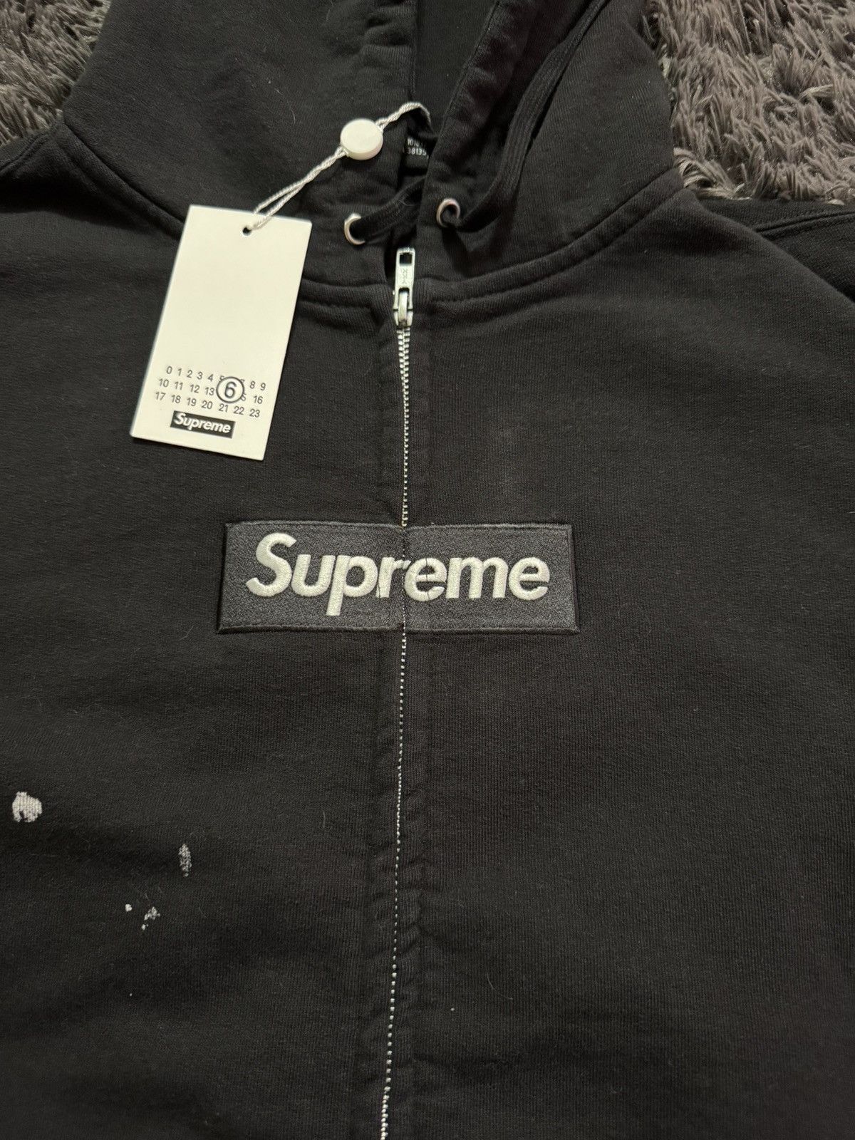 MM6 Supreme MM6 Maison Margiela Box Logo Zip Up Size US L / EU 52-54 / 3 - 3 Thumbnail