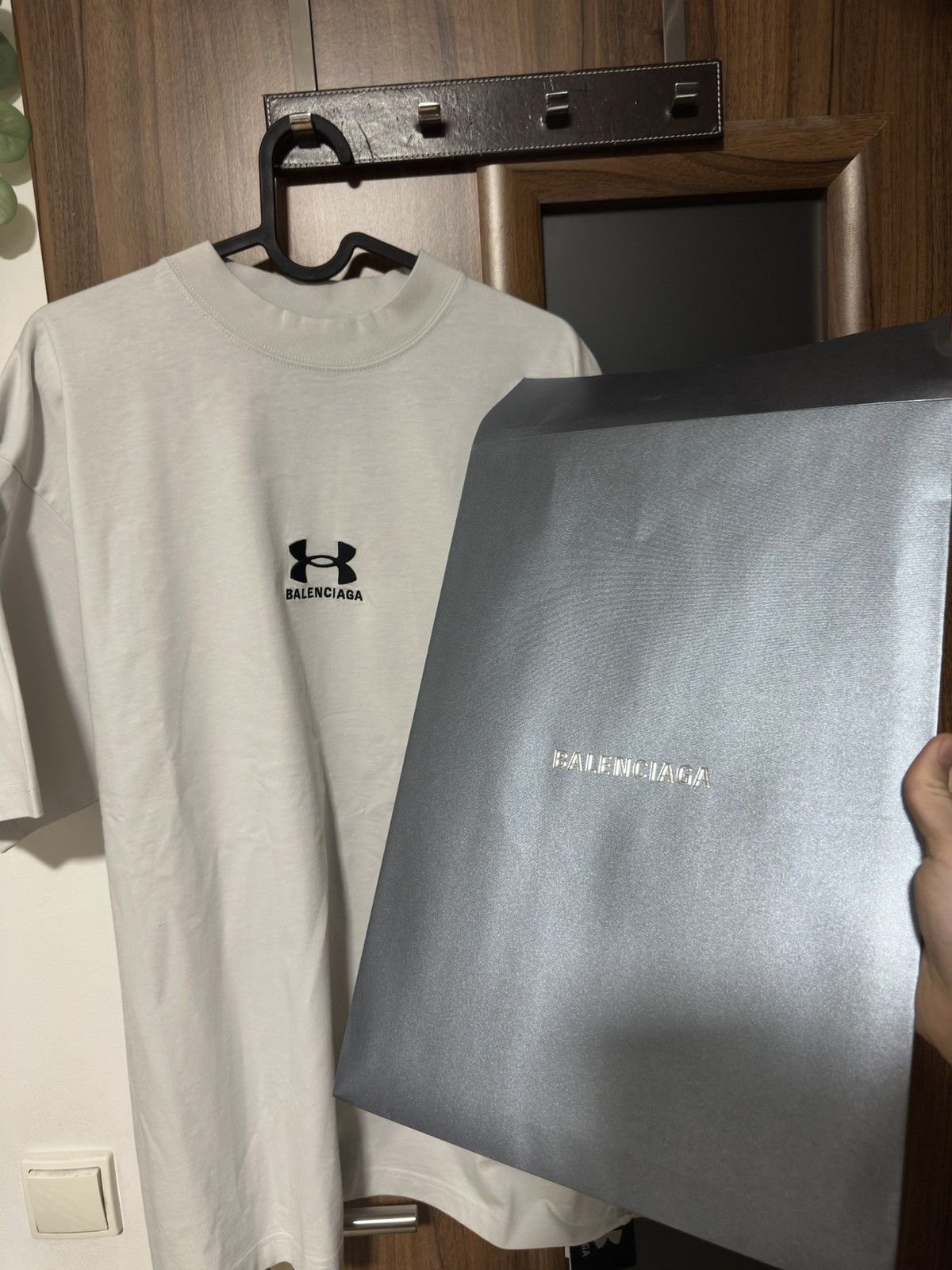 Balenciaga Balenciaga x Under Armour tee Size US M / EU 48-50 / 2 - 2 Thumbnail