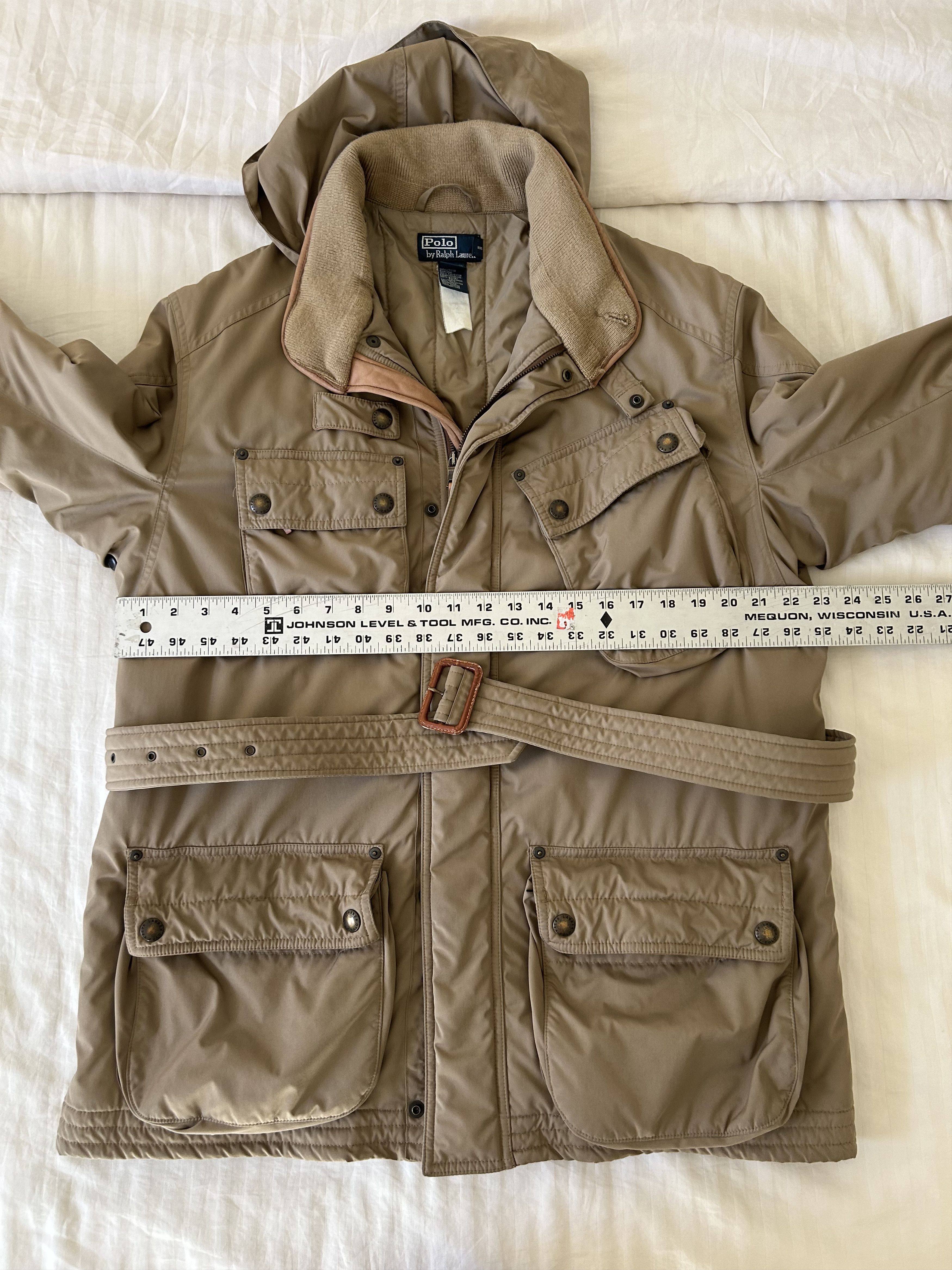 Polo Ralph Lauren Polo Ralph Lauren Insulated Parka Leather Trim Size US L / EU 52-54 / 3 - 2 Thumbnail