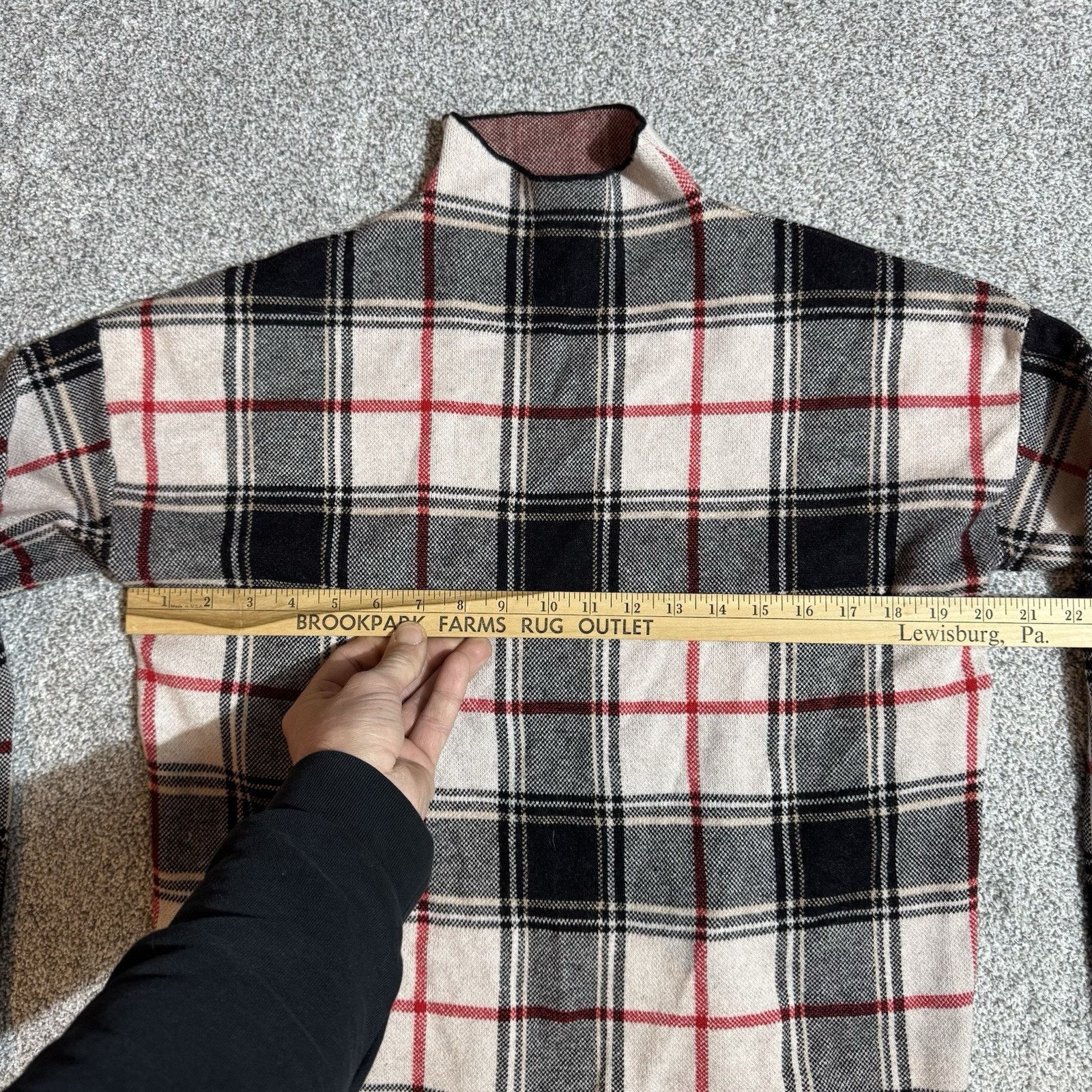 Other Tahari Pullover Women Large Plaid Academia Grandpacore Soft Size L / US 10 / IT 46 - 3 Thumbnail
