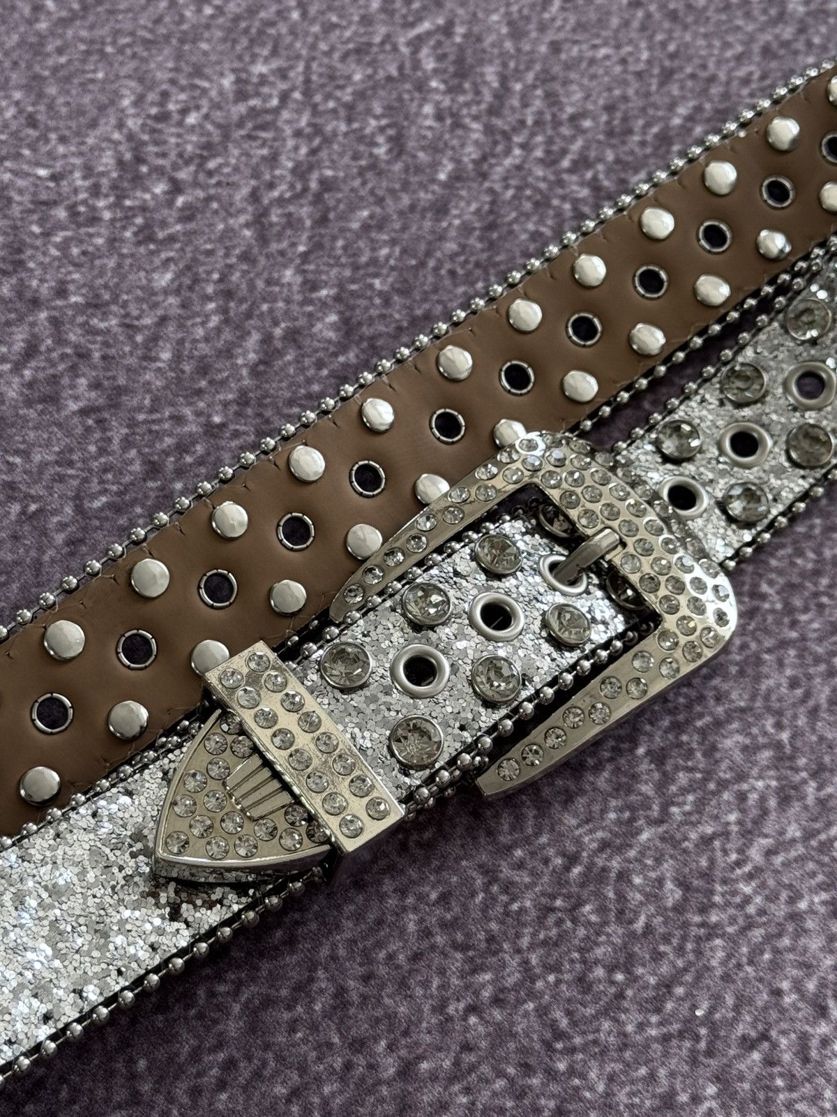 B.B Simons Style Rhinestone Glamour Belt