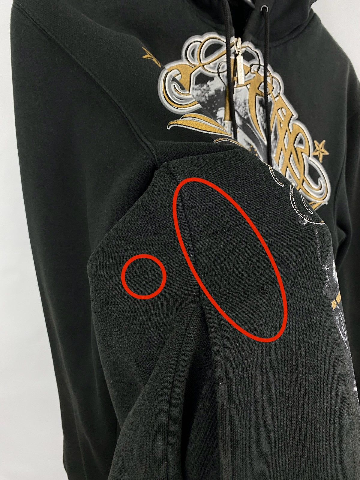 No Fear 💀 Vintage Y2K No Fear Skull Bones Affliction Zip Up Hoodie Size US M / EU 48-50 / 2 - 11 Thumbnail