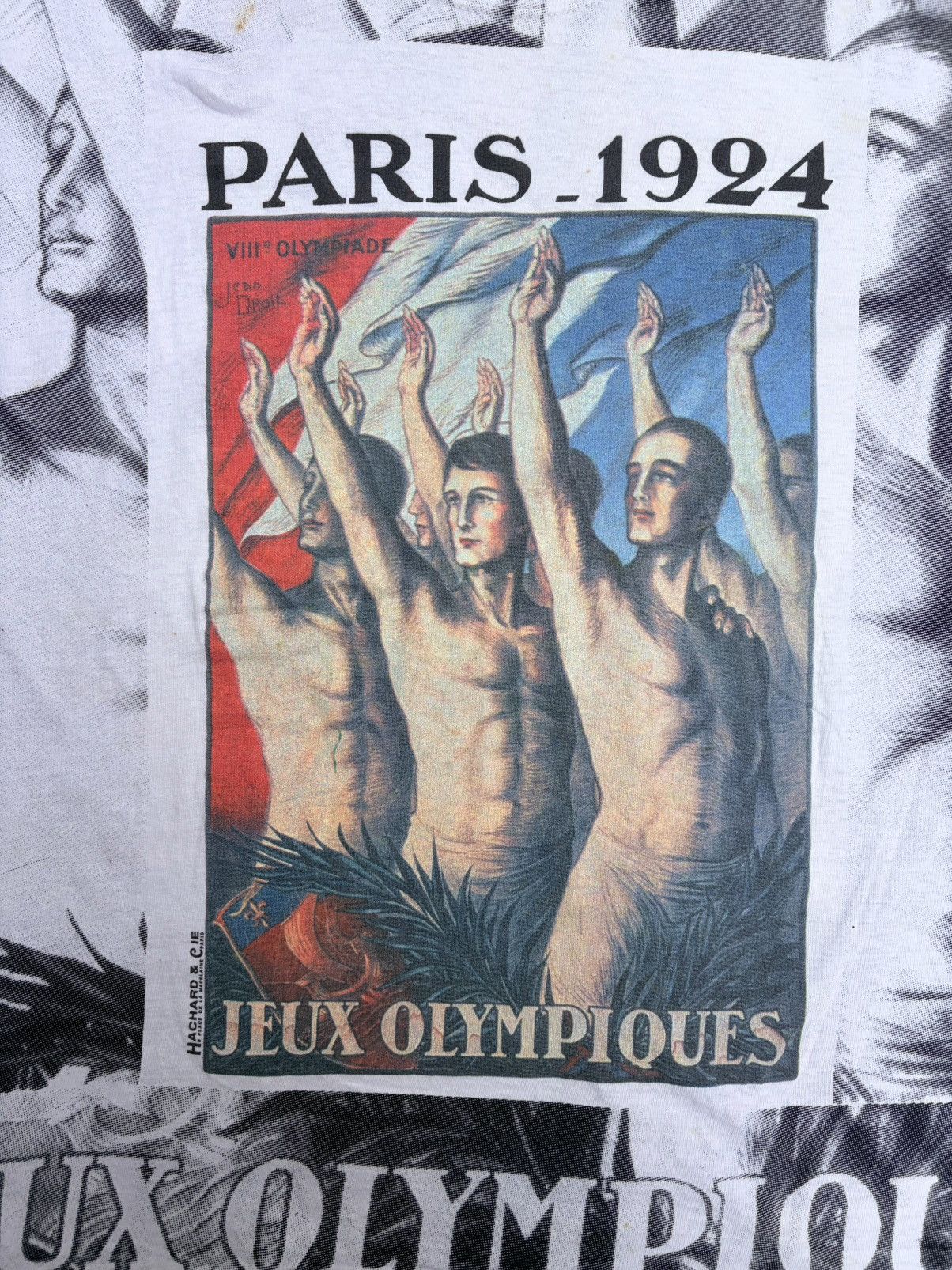 Coca Cola Olympic Games Vintage 1992 Coca Cola T-Shirt Jeux Olympiques Size US L / EU 52-54 / 3 - 3 Thumbnail