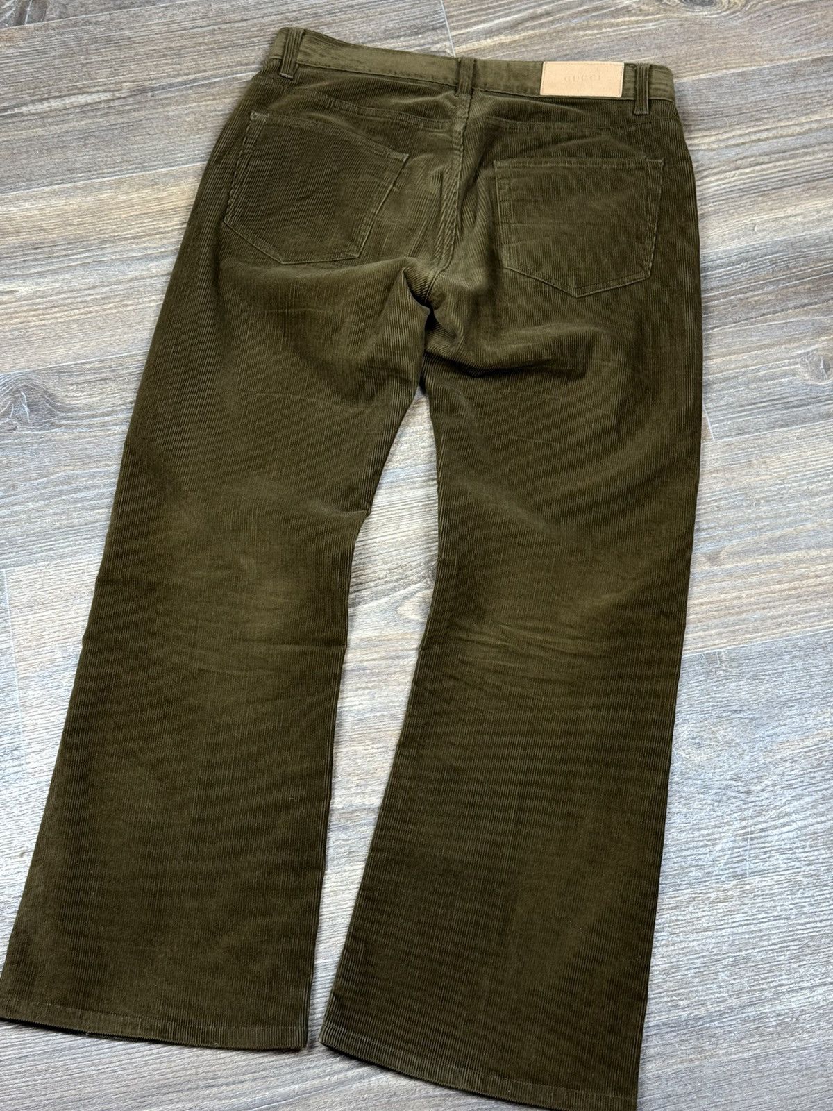 Gucci Vintage Gucci by Tom Ford Bootcut Flared Corduroy Brown Pant Size US 32 / EU 48 - 12 Thumbnail