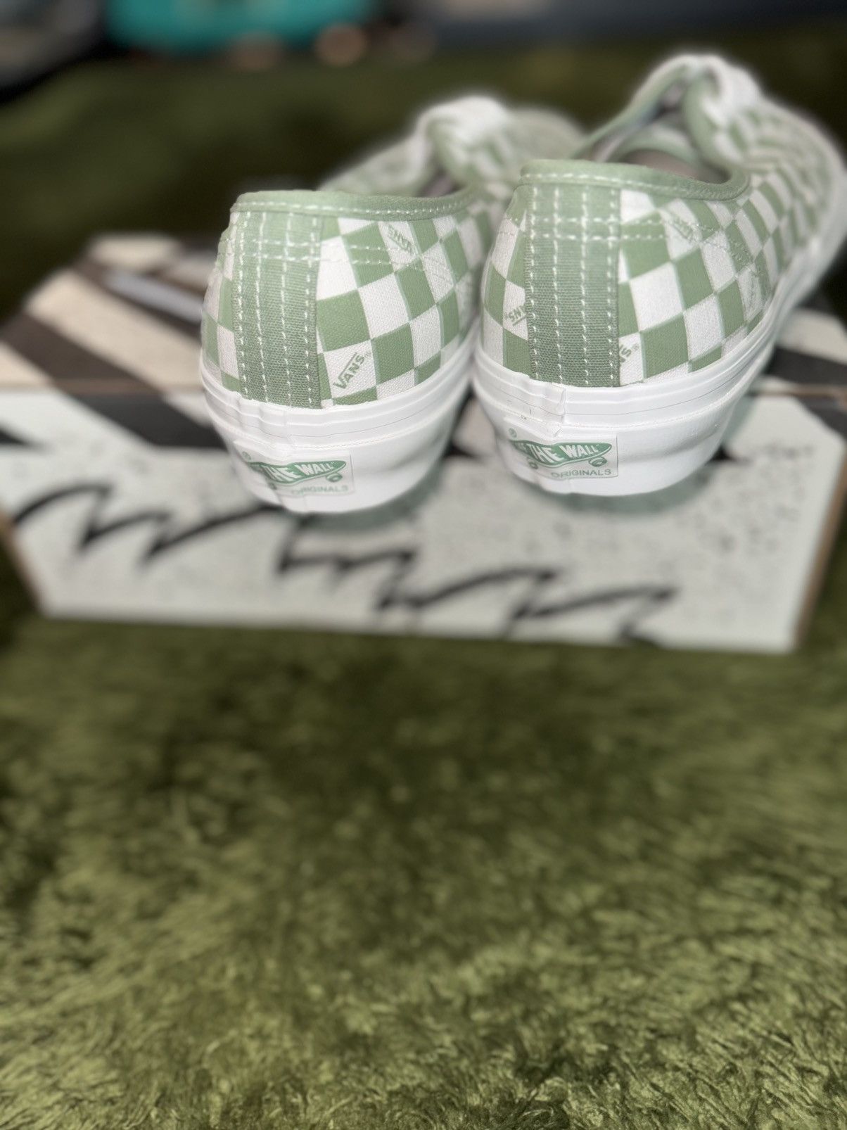 Vans [US 10.5] Vans Vault Authentic Checkerboard Loden Frost Size US 11 / EU 44 - 5 Thumbnail