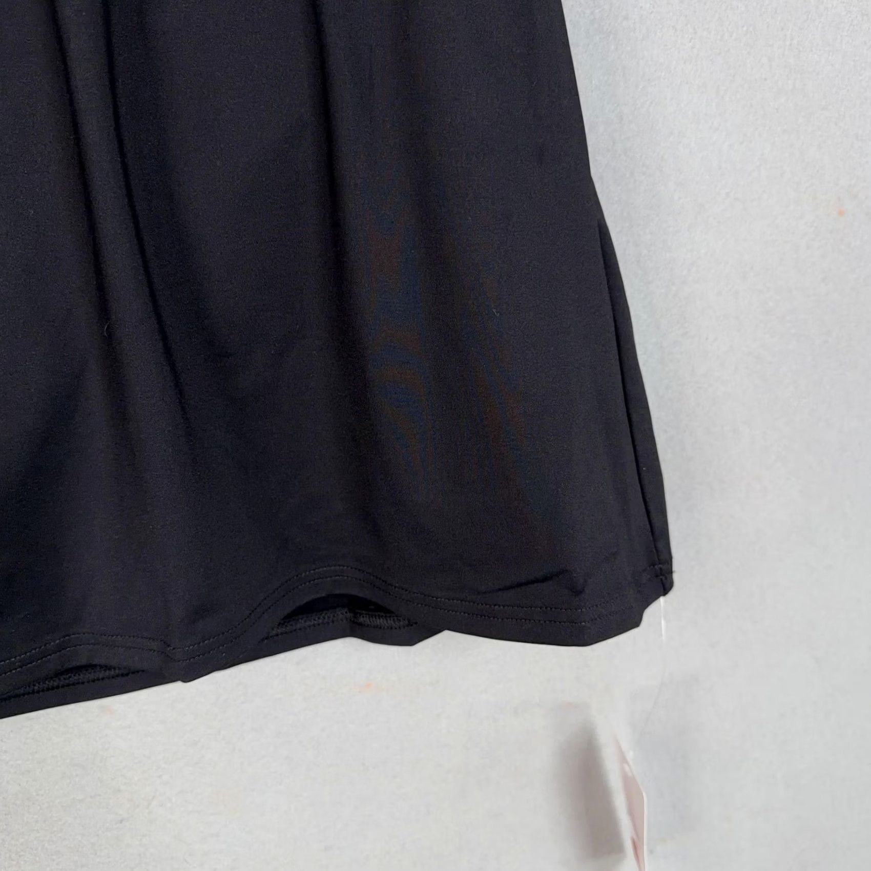 Lands' End Lands' End Swim Skirt Womens 22W Black Built In Brief Elastic Waist Swimwear Xtra Size 40" / US 18 - 3 Thumbnail