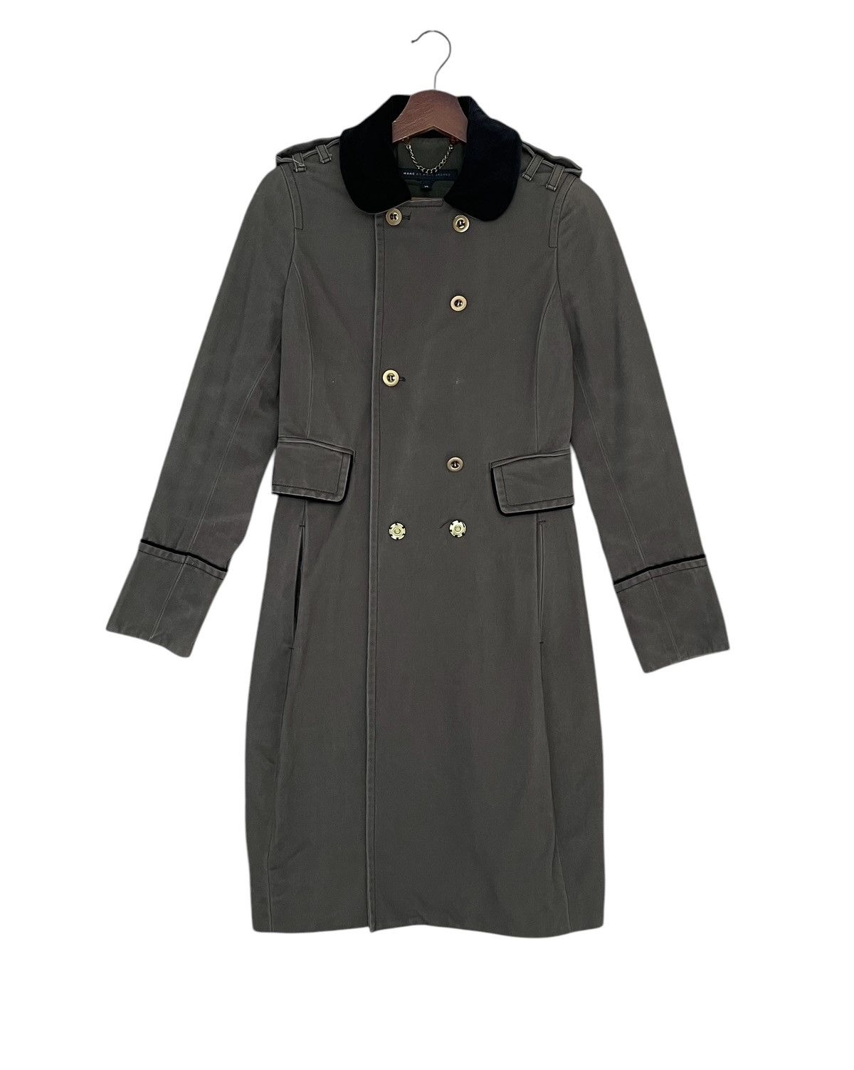 Marc Jacobs × Vintage Vintage Brand Marc Jacobs Trench Coat 2000s Size XS / US 0-2 / IT 36-38 - 1 Thumbnail
