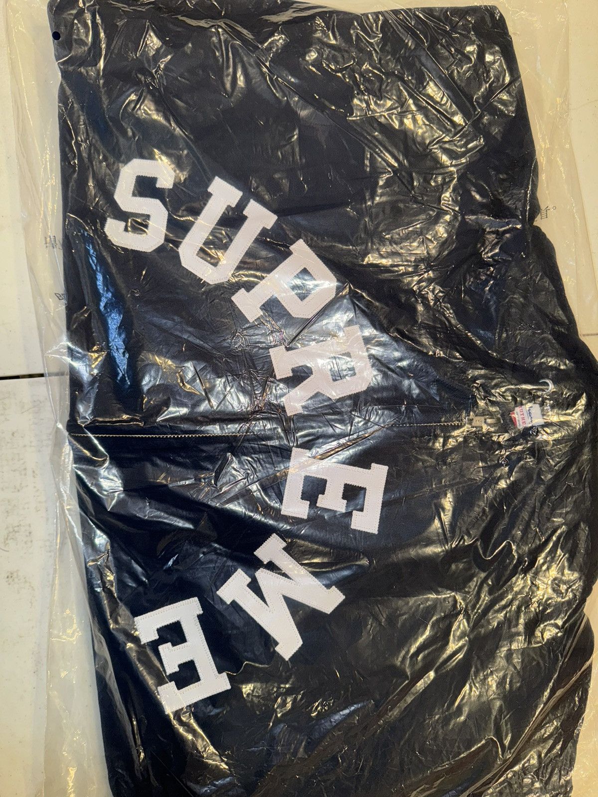Champion × Supreme Supreme Champion Zip Up Hooded Sweatshirt Size US XXL / EU 58 / 5 - 3 Thumbnail