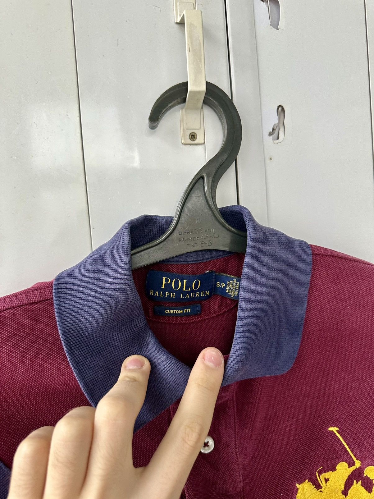 Polo Ralph Lauren Polo Ralph Lauren Yellow Big Logo Red Polos Size US M / EU 48-50 / 2 - 8 Thumbnail