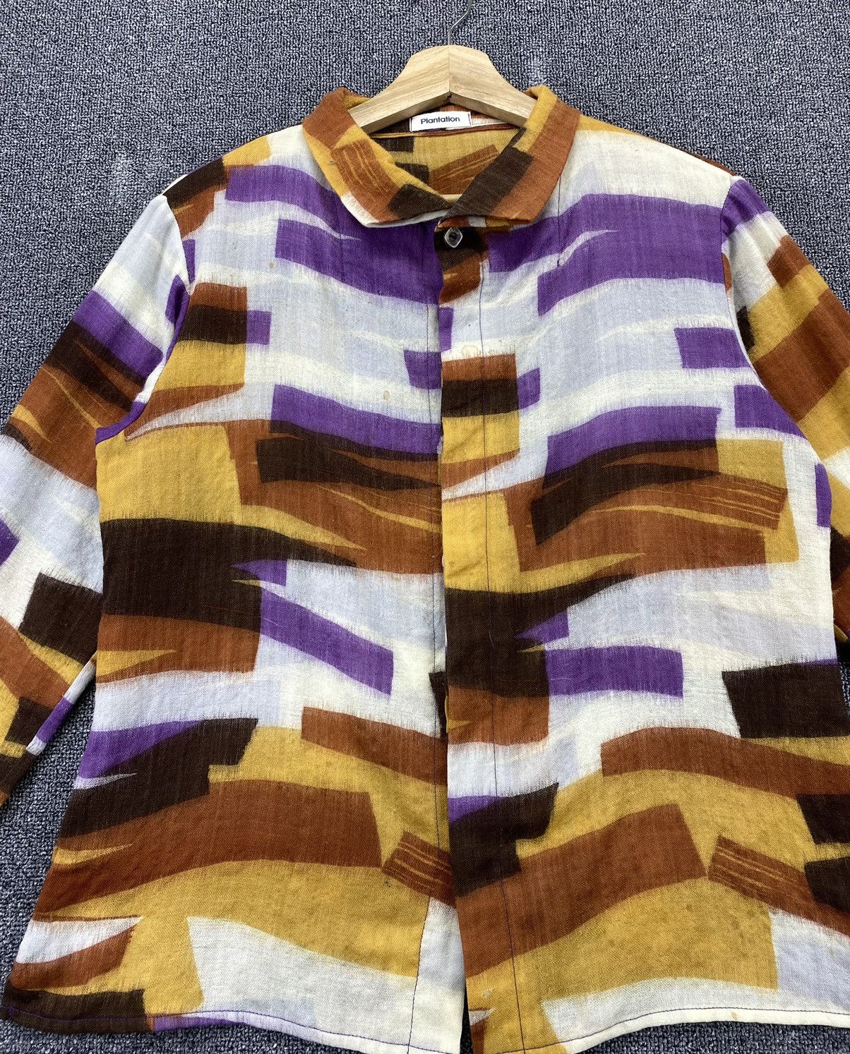 Issey Miyake Vintage Issey Miyake Plantation Shirts Button Up Flannel Size M / US 6-8 / IT 42-44 - 5 Thumbnail