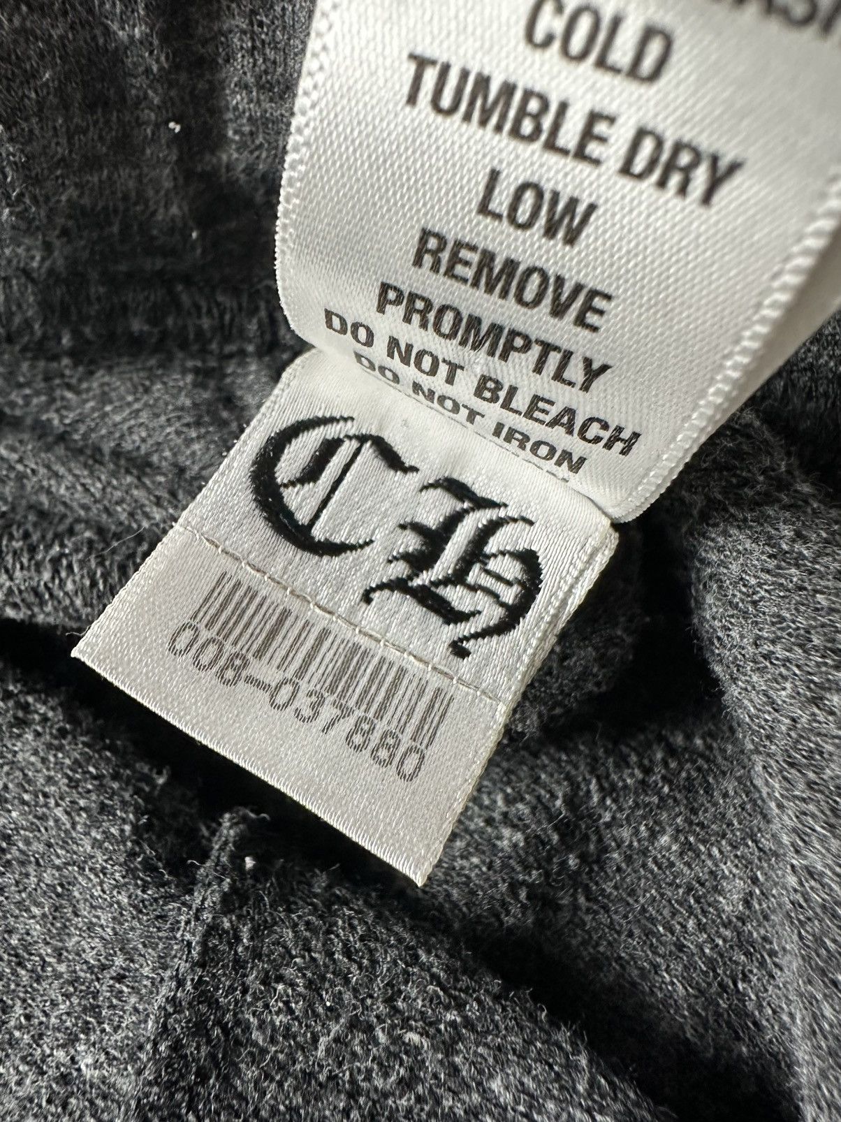 Chrome Hearts Chrome Hearts - Triple Sword / Script Logo - Heather Gray Size US 27 - 15 Thumbnail