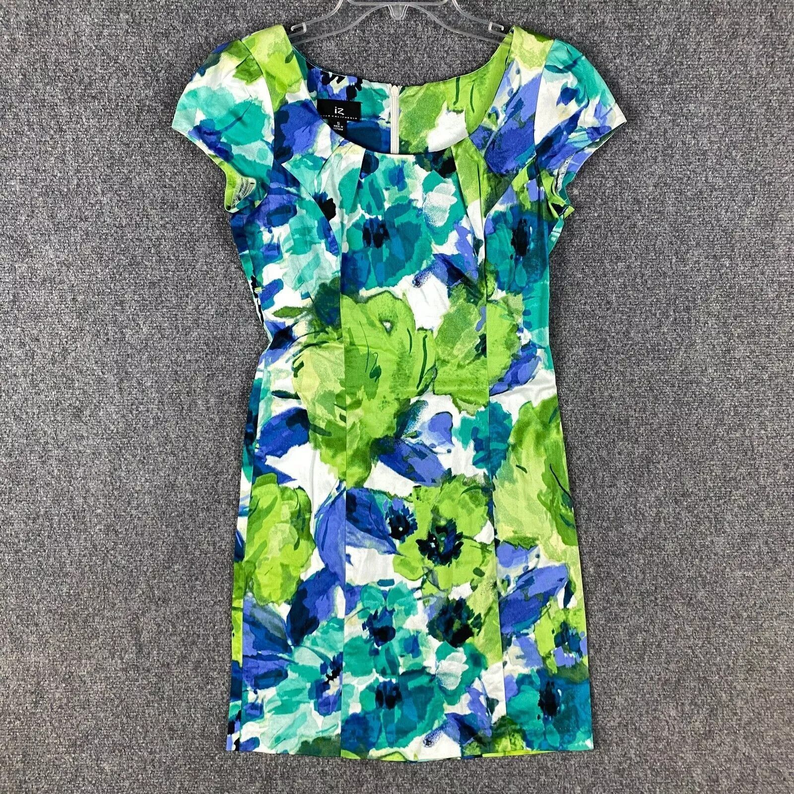 Other IZ Byer Dress Women's Size 5 Multicolor Shift Half Sleeve Size M / US 6-8 / IT 42-44 - 1 Thumbnail