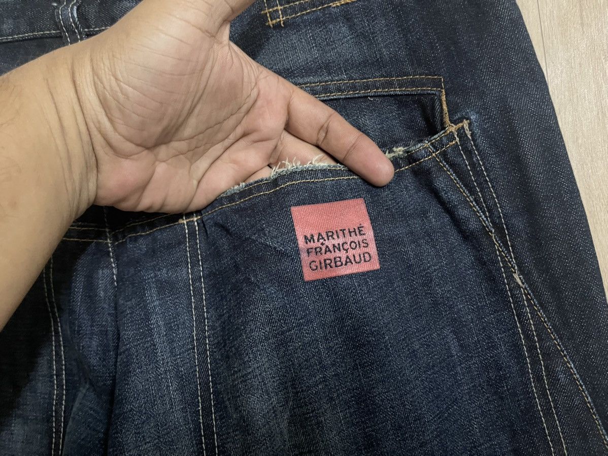 Marithe + Francois Girbaud Marithe + Francois Girbaud Biker Denim W33 L43.5 Rare Punk Size US 33 - 16 Thumbnail