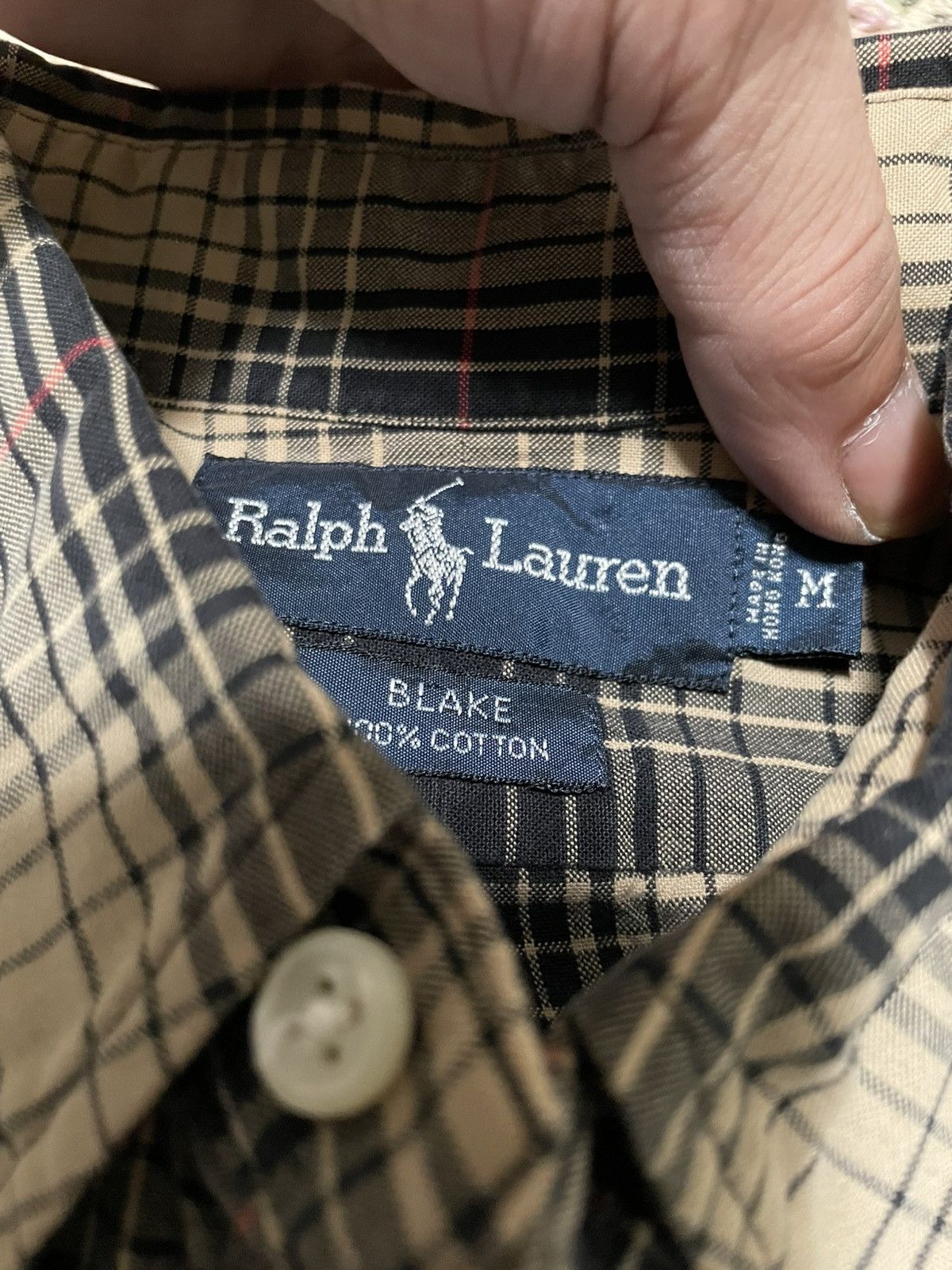 Polo Ralph Lauren Ralph Lauren polo plaid Blake size m Size US M / EU 48-50 / 2 - 3 Thumbnail