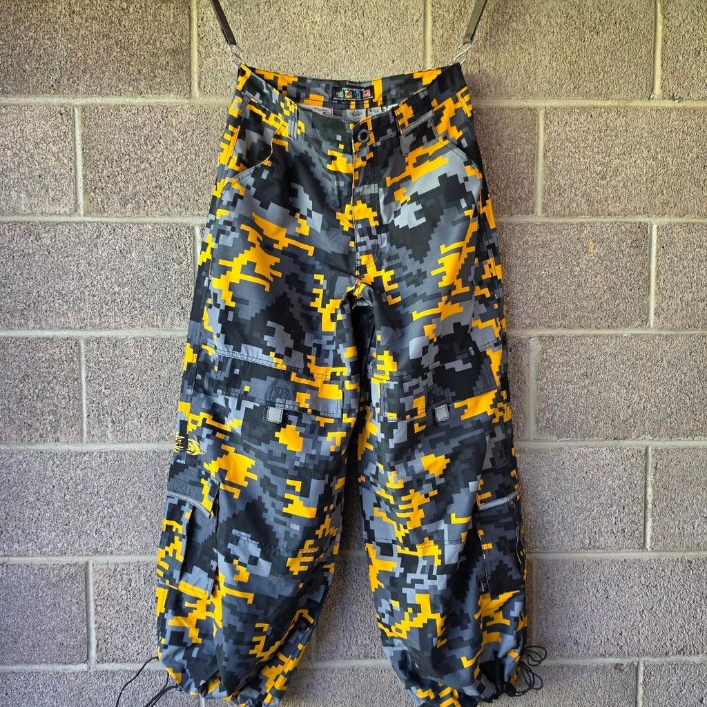 JNCO vintage macgear cargo rave pants Size 34 multi pocket sinche Size US 34 / EU 50 - 1 Thumbnail