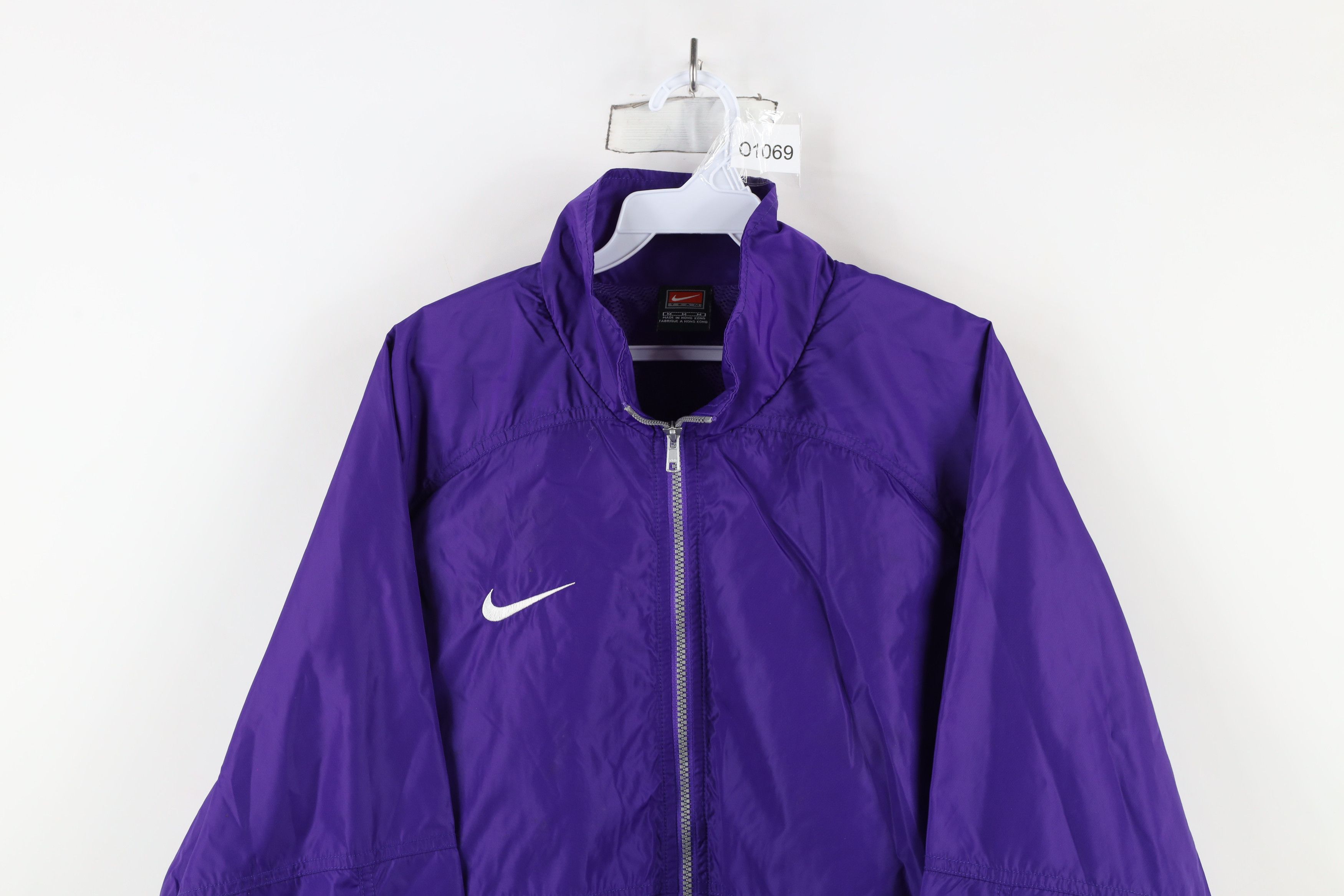 Nike × Vintage Vintage Nike Travis Scott Mini Swoosh Windbreaker Jacket Size L / US 10 / IT 46 - 2 Thumbnail