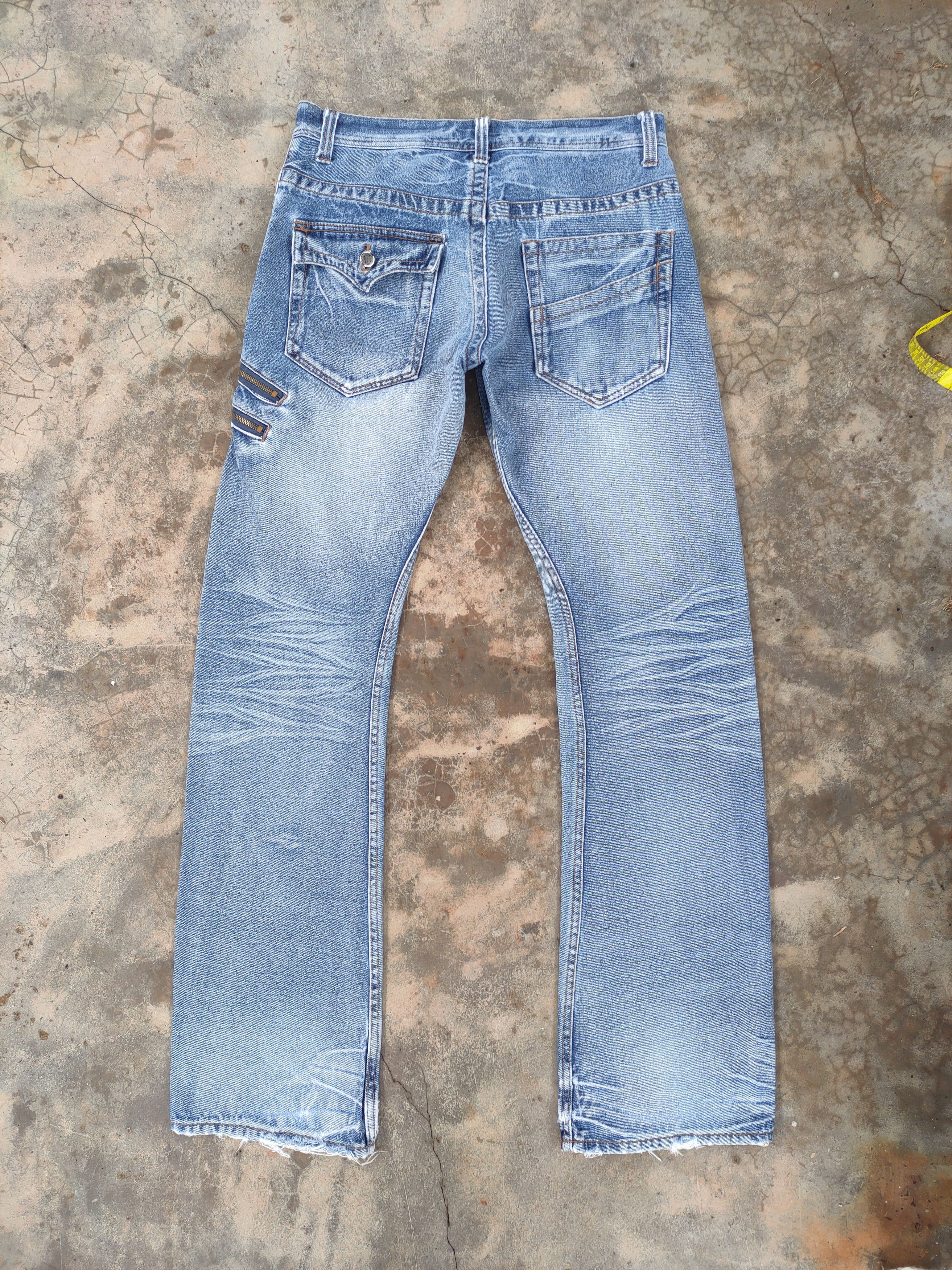 Roots Vintage root Flare faded jeans denin Cargo pants Size US 34 / EU 50 - 1 Thumbnail