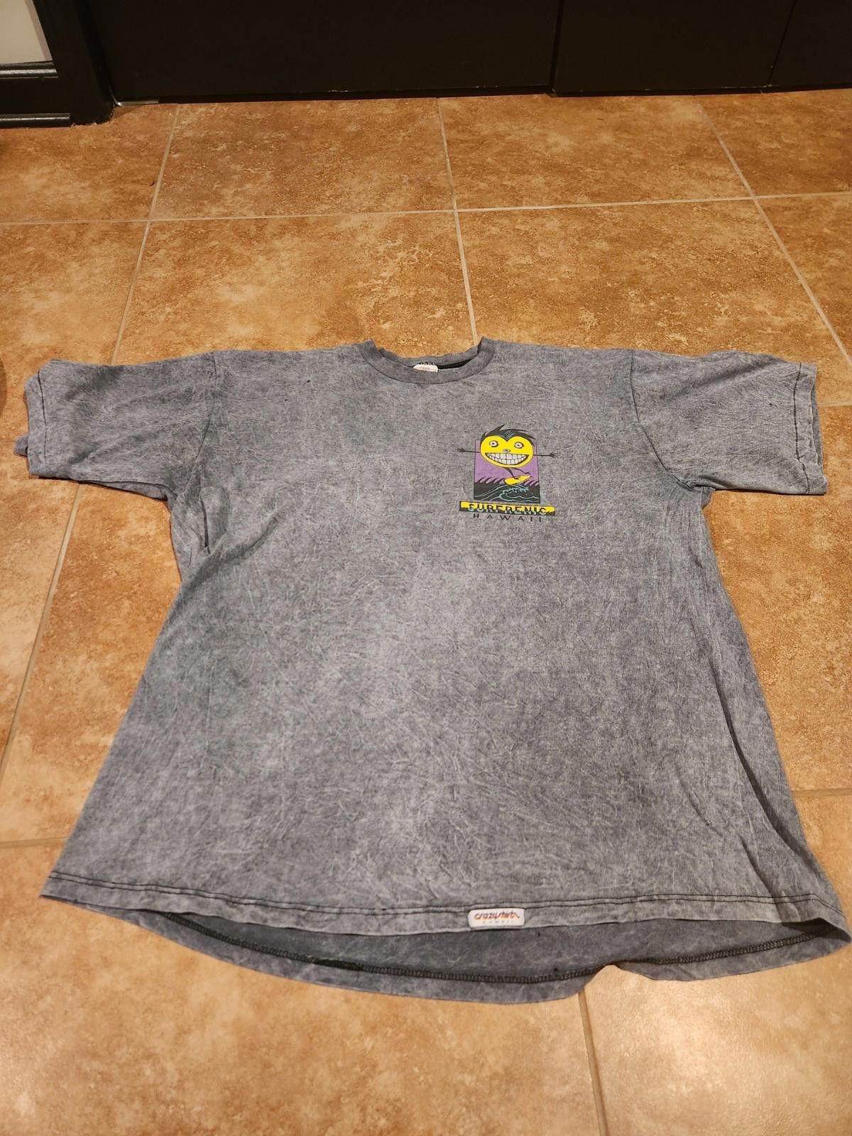 Vintage Vintage Hawaii Surf Tee Crazy Shirt Mens XL Size US XL / EU 56 / 4 - 3 Thumbnail