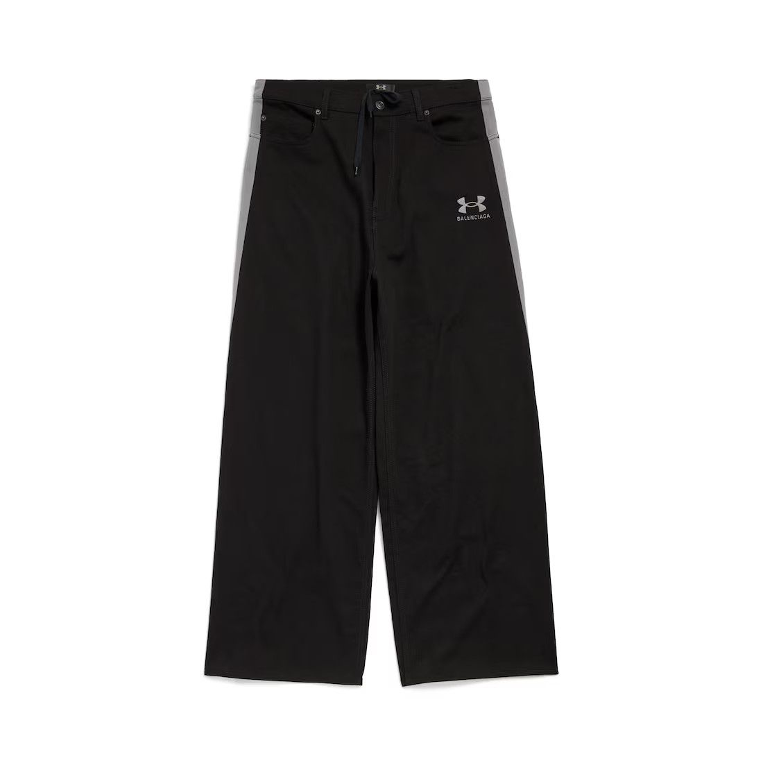 Balenciaga o1w1db10625 Under Armour® Tracksuit Denim Pant in Black Size US 30 / EU 46 - 5 Thumbnail