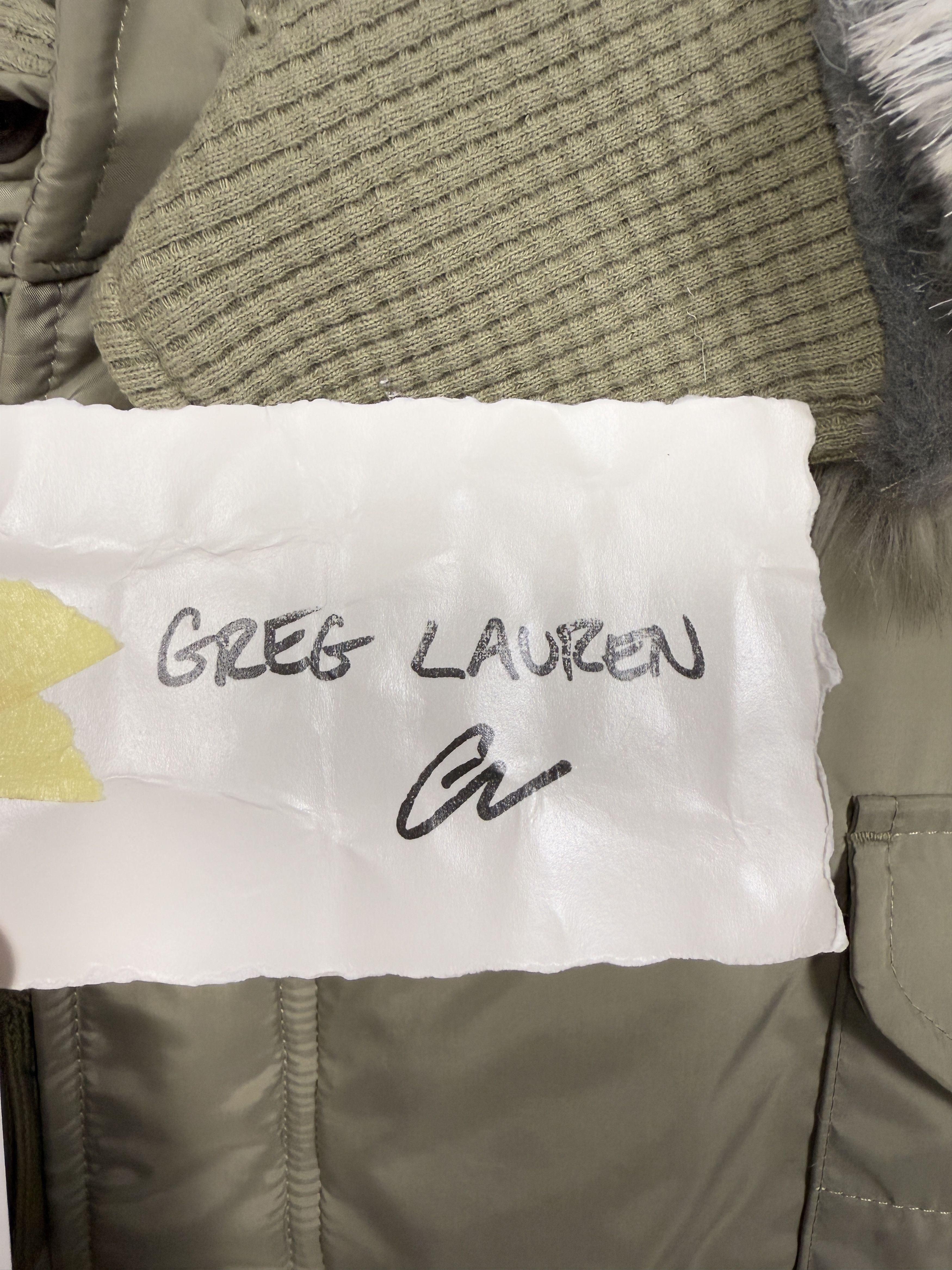 Greg Lauren Army Nylon Fishtail Parka