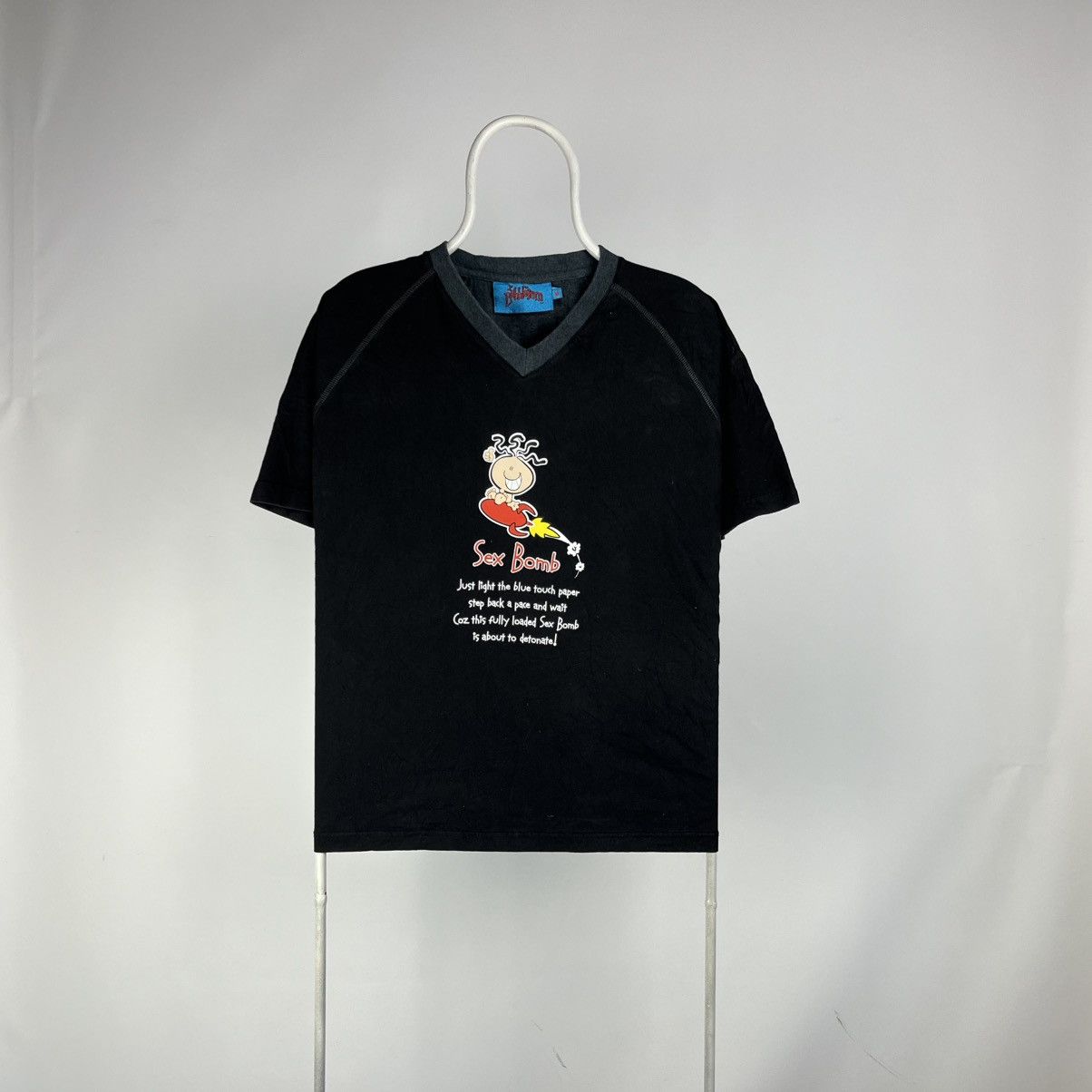 Hook-Ups Bubblegum tshirt Mens Medium Black 2003 Sex bomb Funny Size US M / EU 48-50 / 2 - 1 Thumbnail