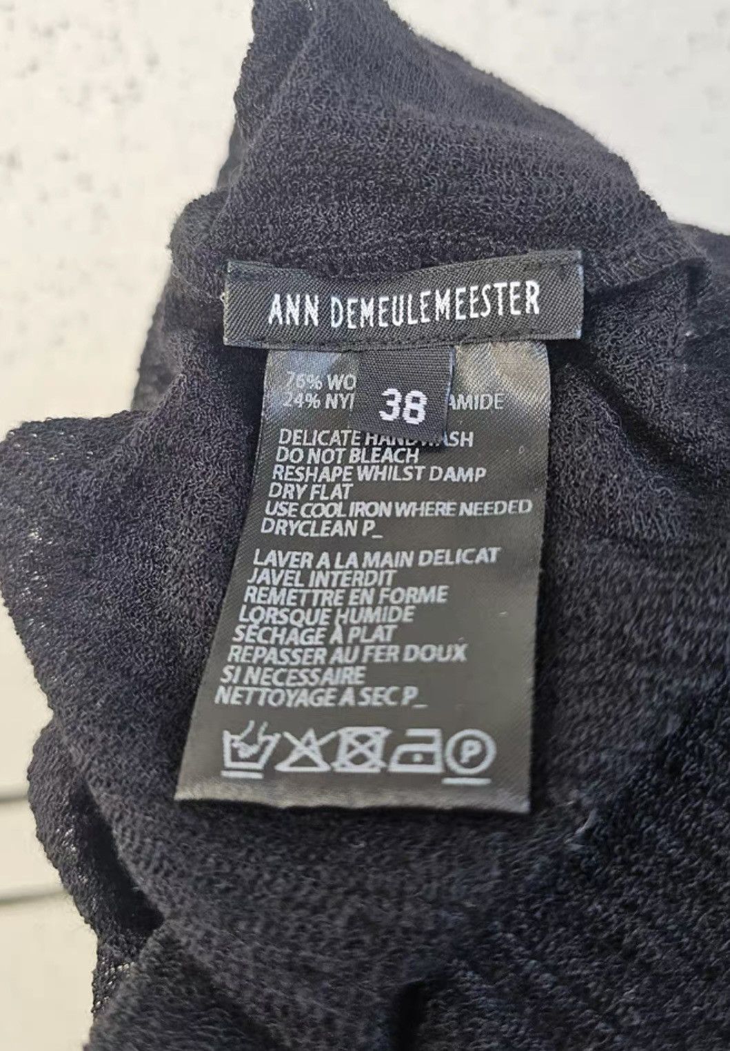 Ann Demeulemeester Ann demeulemeester inner wear Size S / US 4 / IT 40 - 6 Thumbnail