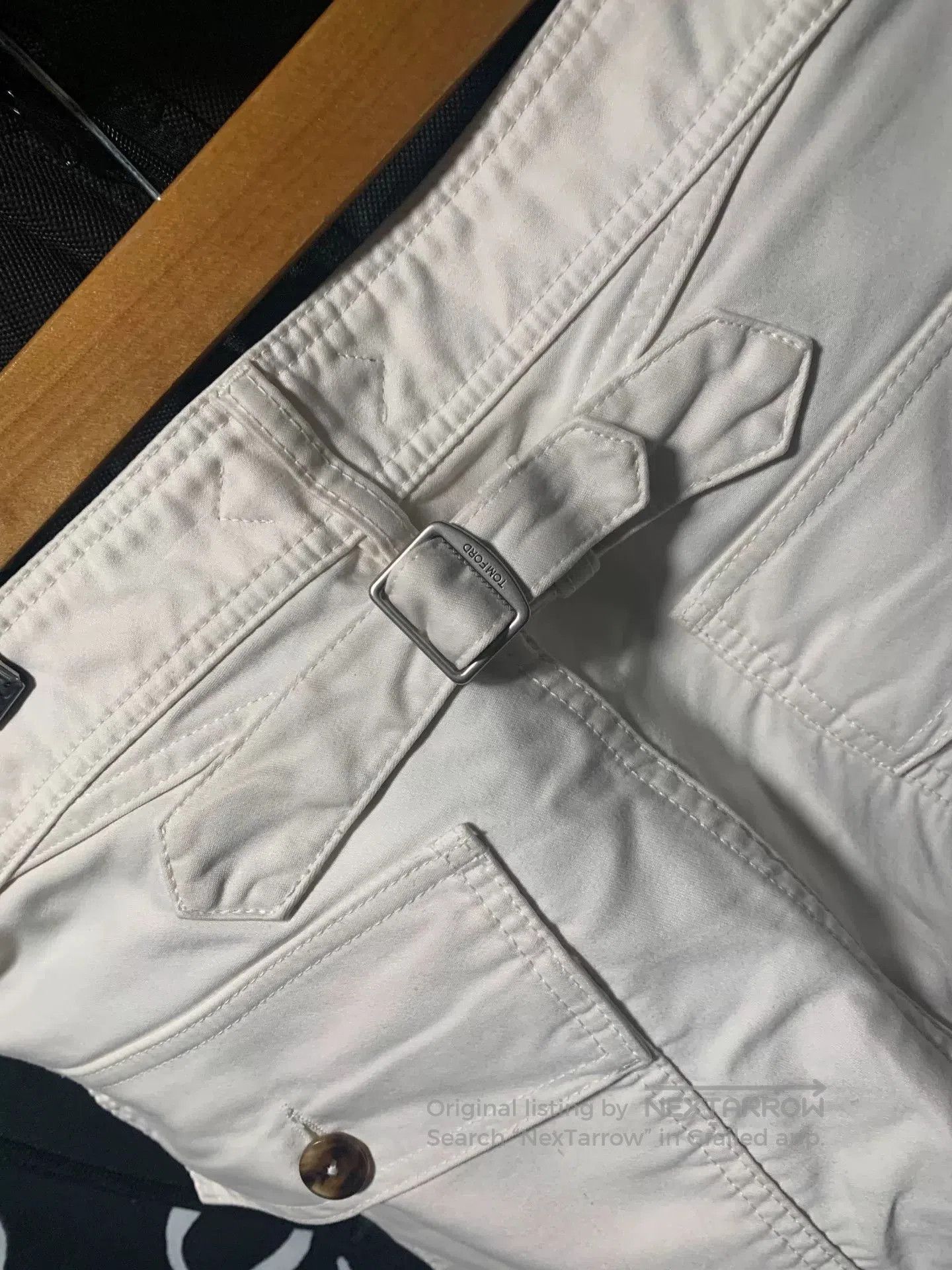 Tom Ford Tom Ford Casual Pants in Cream Color. Size US 31 - 7 Thumbnail