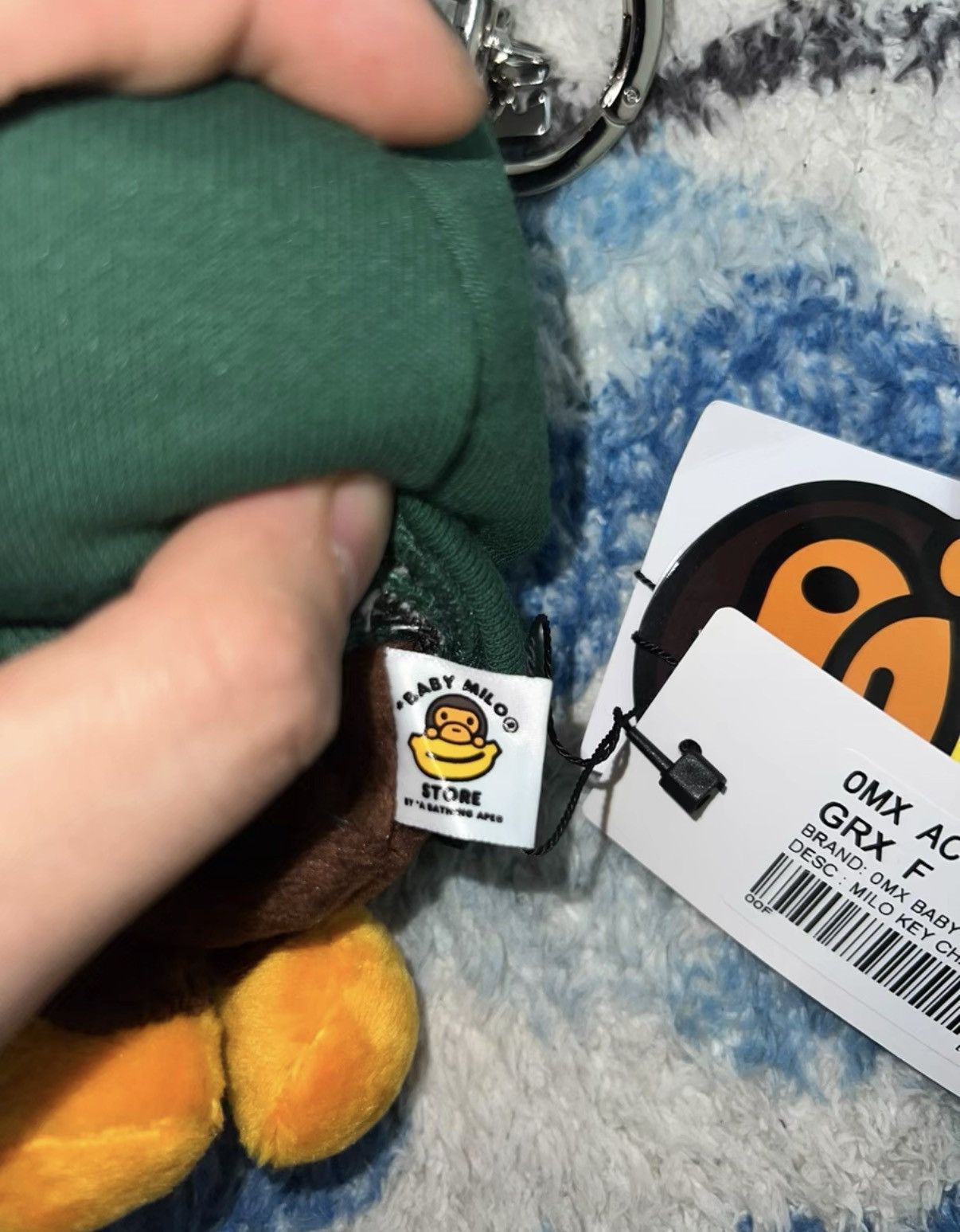 Bape BAPE Baby Milo plush monkey with removable outfit Size ONE SIZE - 4 Thumbnail