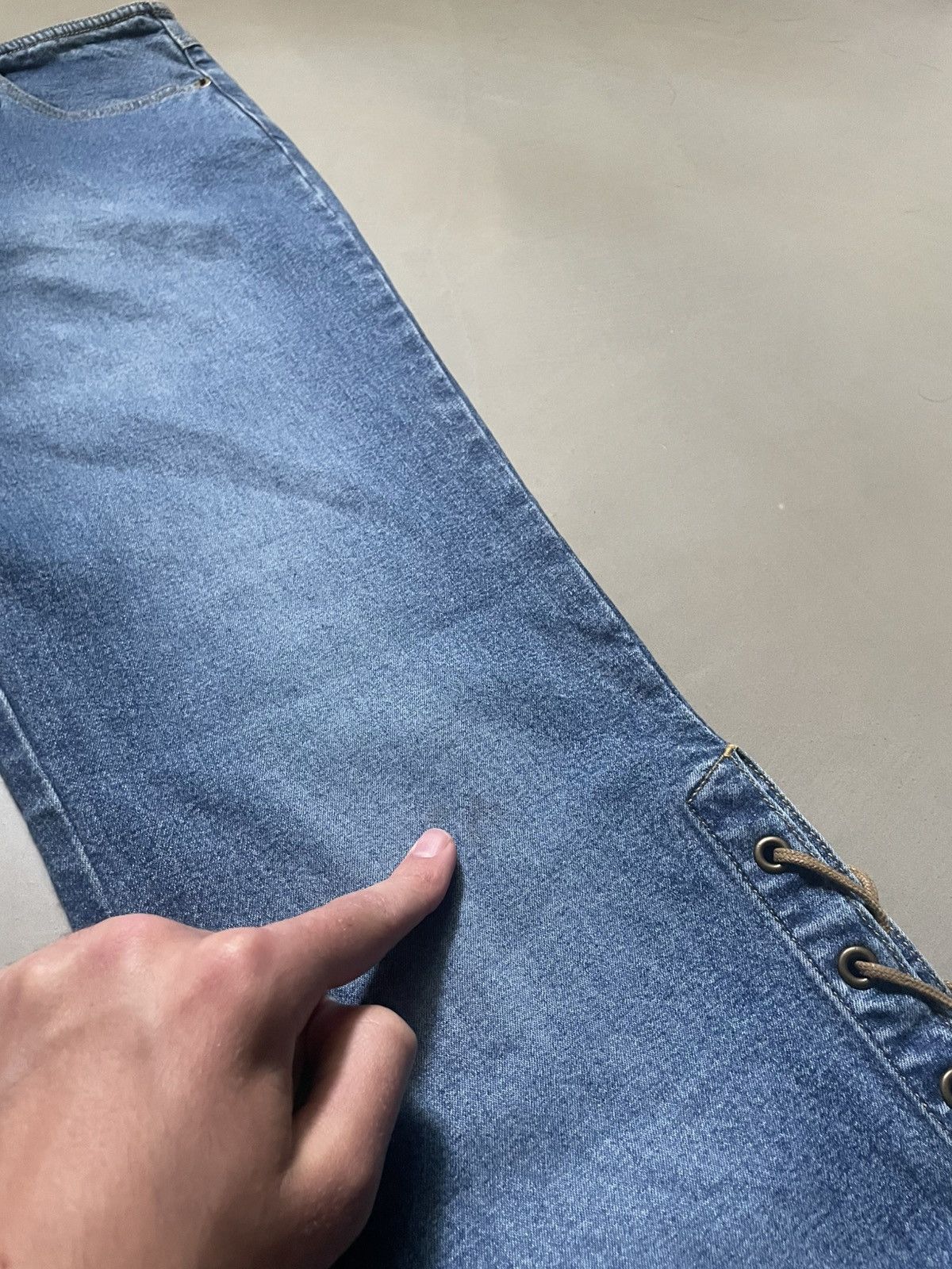 Other Womens Mudd Flare lace up jeans Size 30" / US 8 / IT 44 - 10 Thumbnail