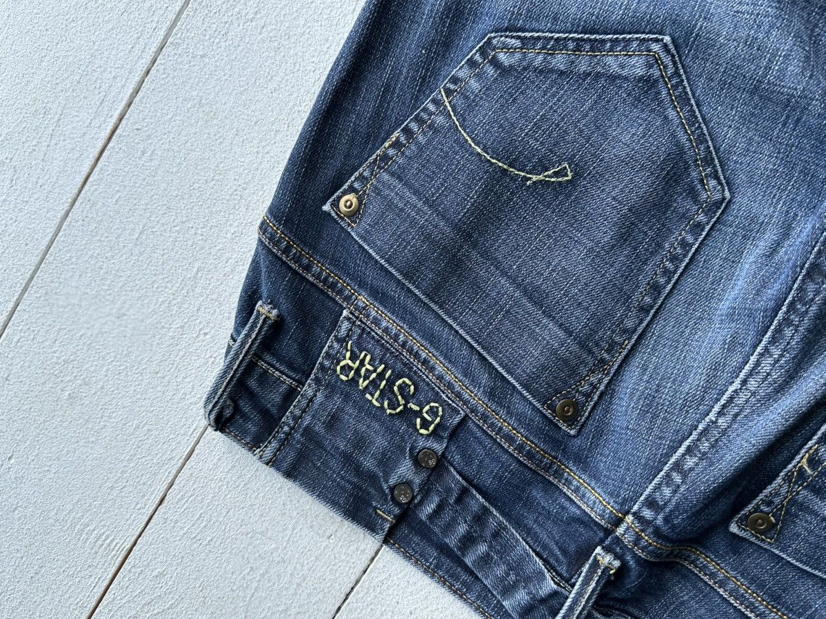 G-Star VNTG🚨G STAR RAW Jeans Low Rise Washed Distressed Denim y2k Size 30" / US 8 / IT 44 - 10 Thumbnail