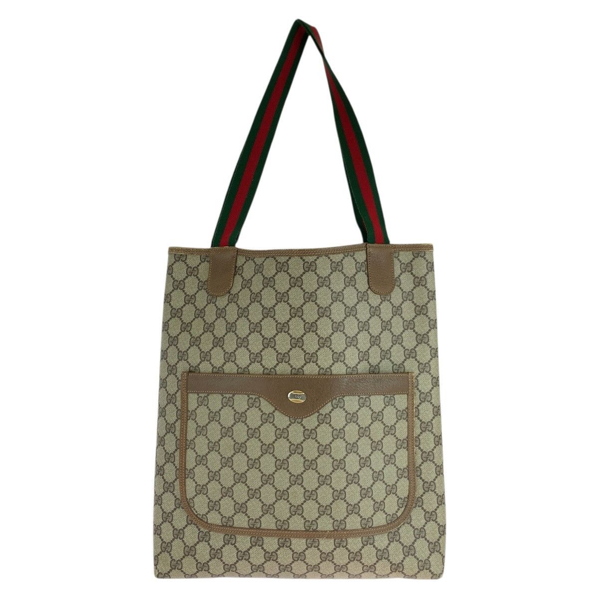 Gucci Gucci GG Supreme Canvas 2Way Tote Bag Canvas Shoulder Bag 39 02 003 in Beige, Women's