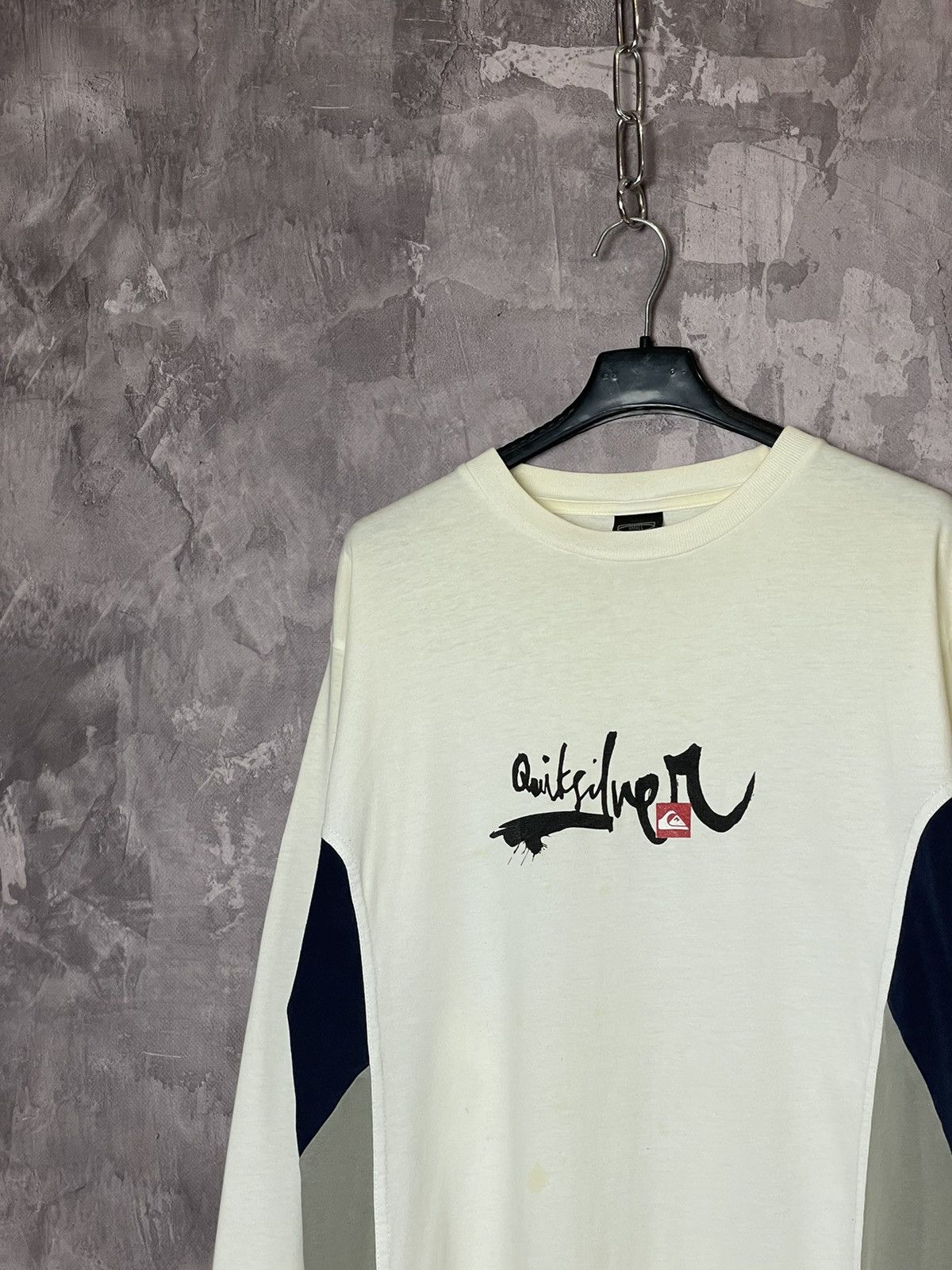 Affliction × Quiksilver × Vintage Vintage Quiksilver Thermal Embroidered Logo Long Sleeve Size US S / EU 44-46 / 1 - 6 Thumbnail