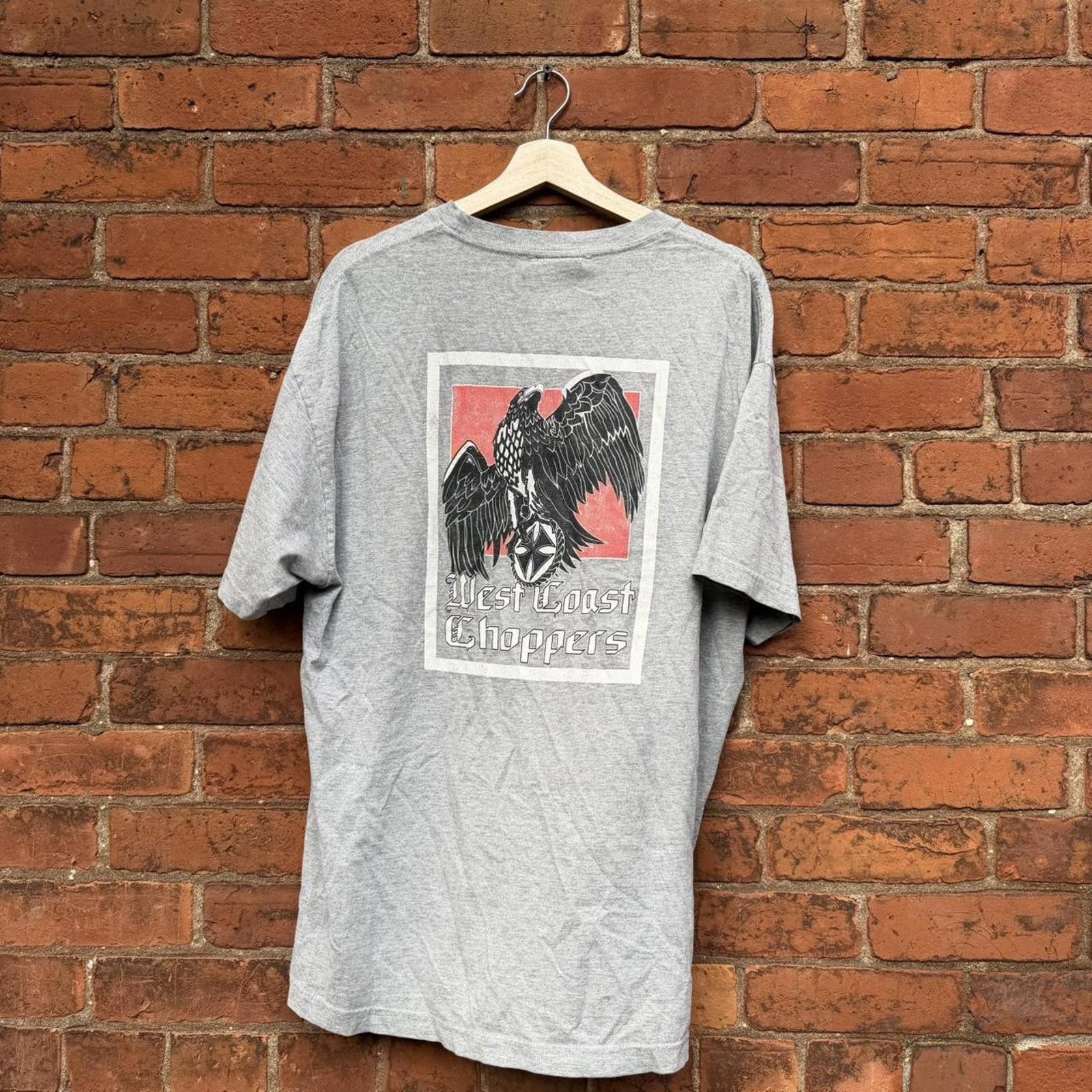 West Coast Choppers vintage west coast choppers t shirt 00s XL Size US XL / EU 56 / 4 - 1 Thumbnail
