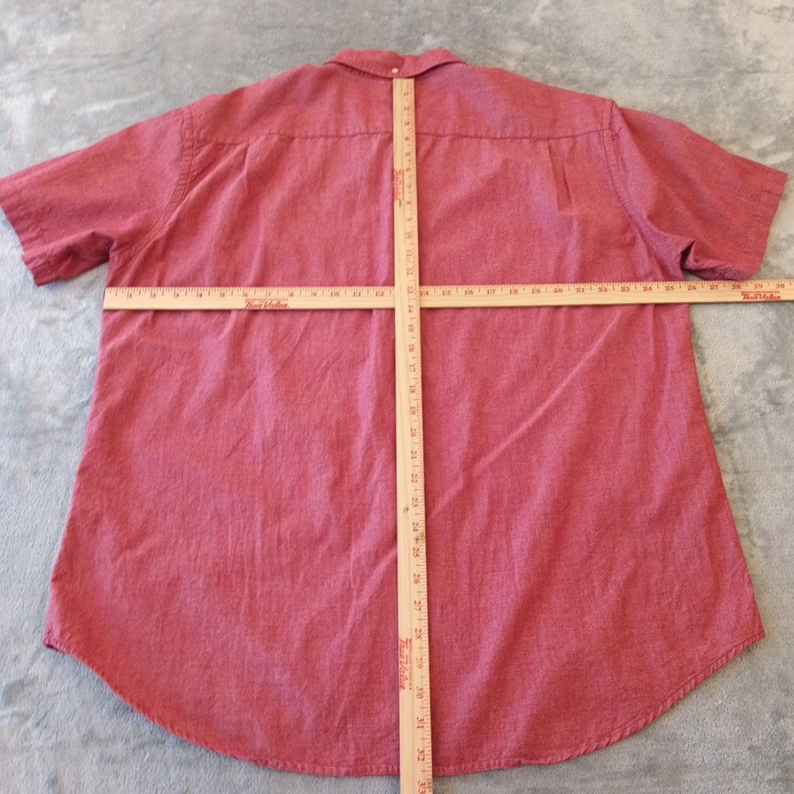 J.Crew J.Crew Shirt Mens XL Red Short Sleeve Button-Down Cotton Size US XL / EU 56 / 4 - 6 Thumbnail