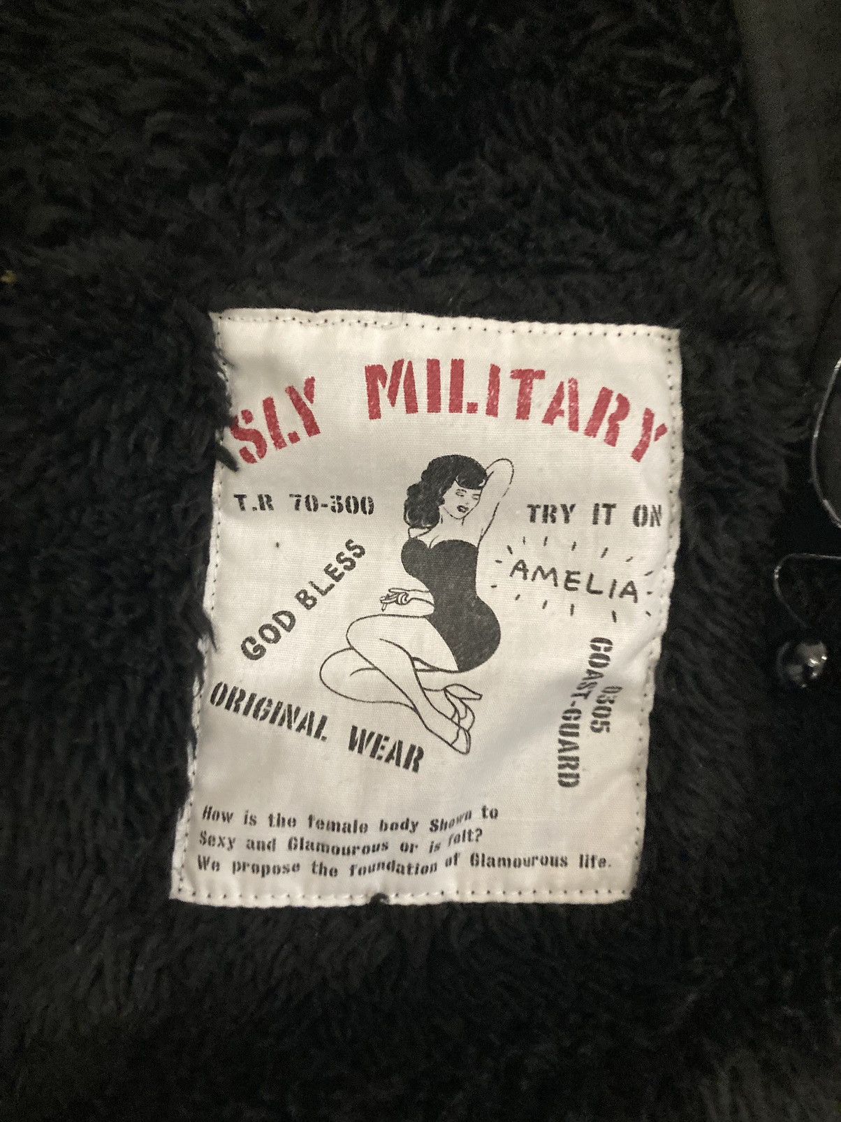 Japanese Brand × Vintage Black Sly Military Parka Jacket Size S / US 4 / IT 40 - 2 Thumbnail