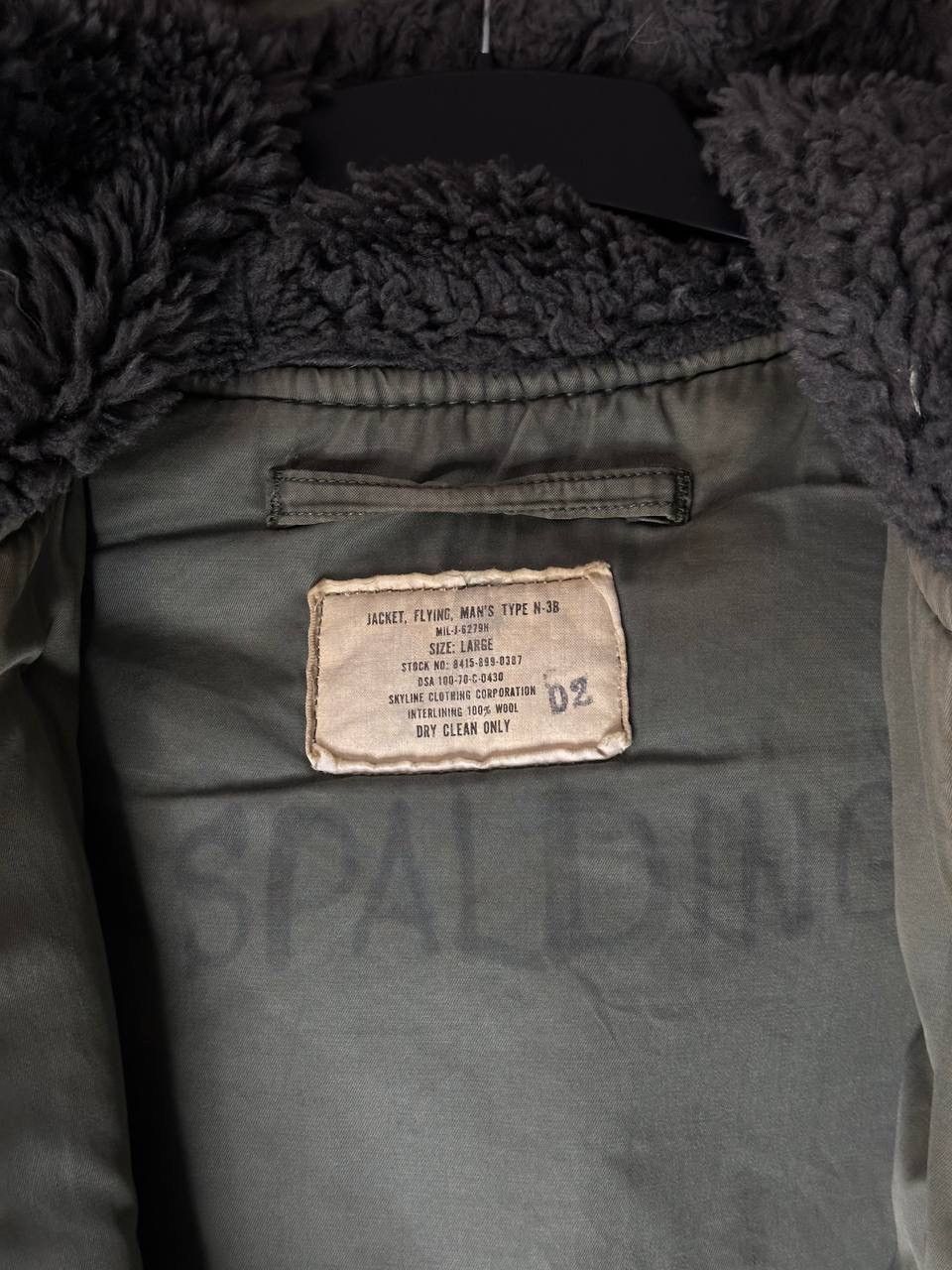 Alpha Industries US Army N-3B Flying Jacket MIL-J-6279H Vintage 70s Military Size US L / EU 52-54 / 3 - 19 Thumbnail