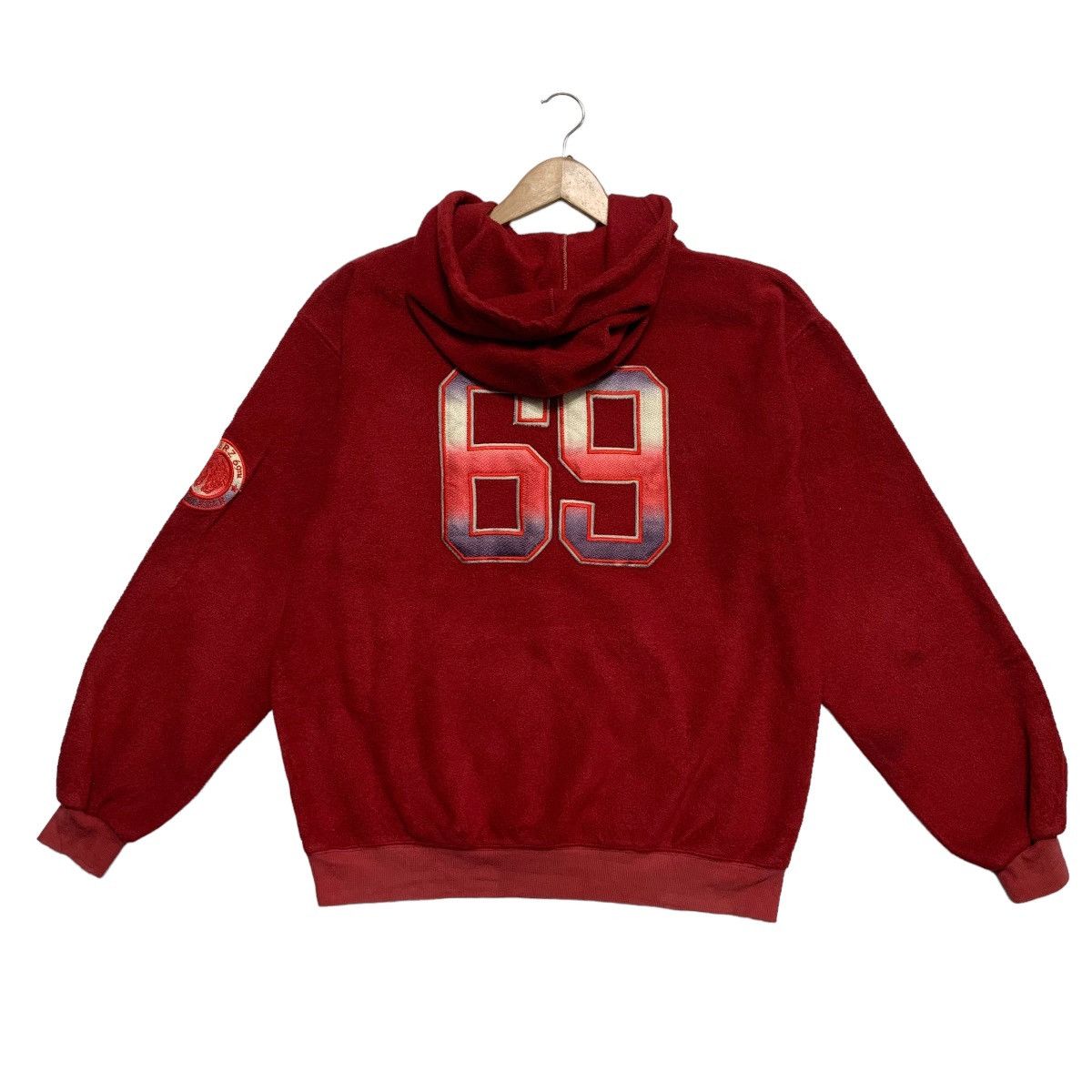 Japanese Brand Player 69 Big Logo Pullover Hoodie Size US L / EU 52-54 / 3 - 5 Thumbnail