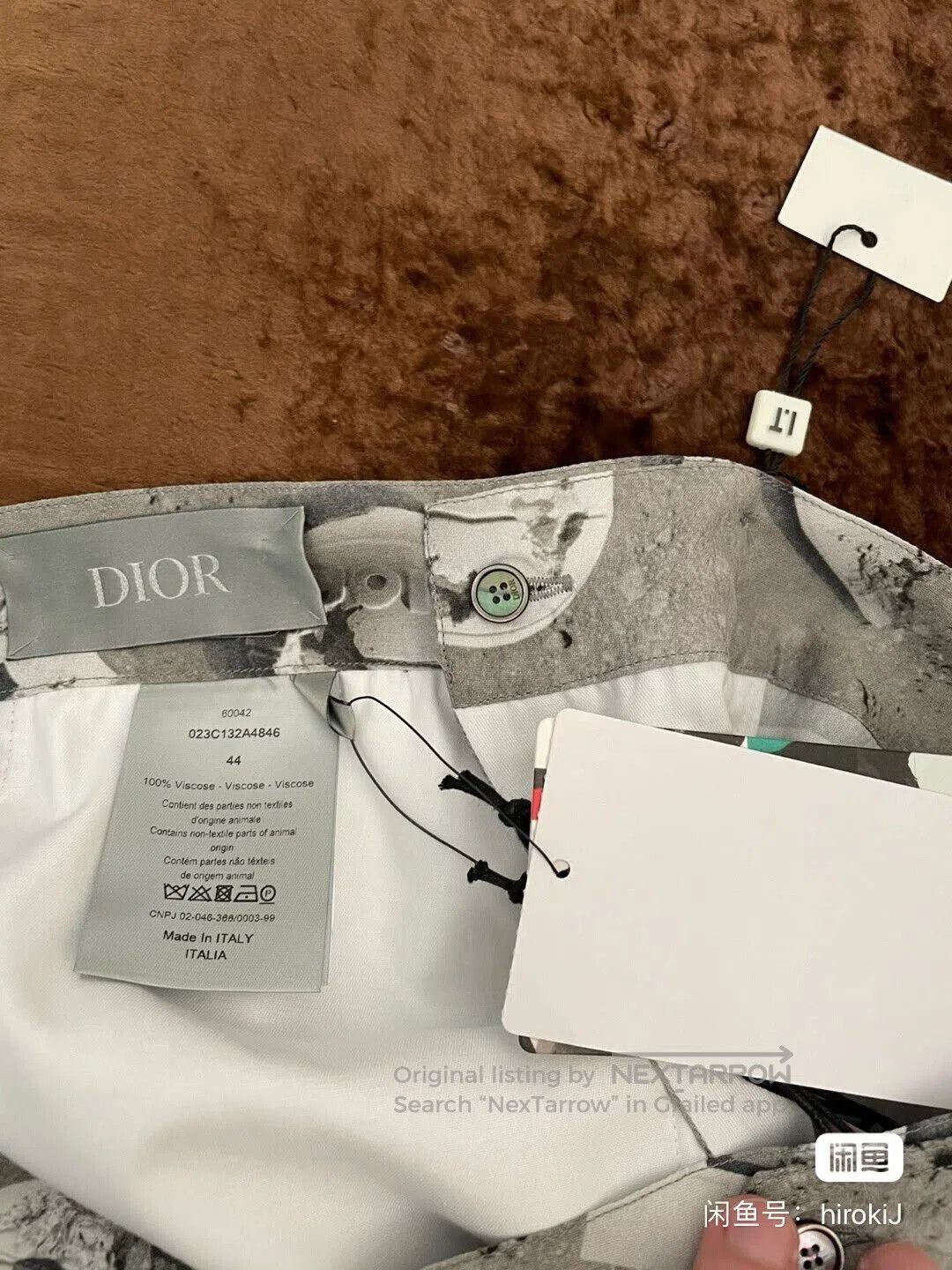 Dior dior daniel arsham collaboration shorts. Size US 28 / EU 44 - 3 Thumbnail