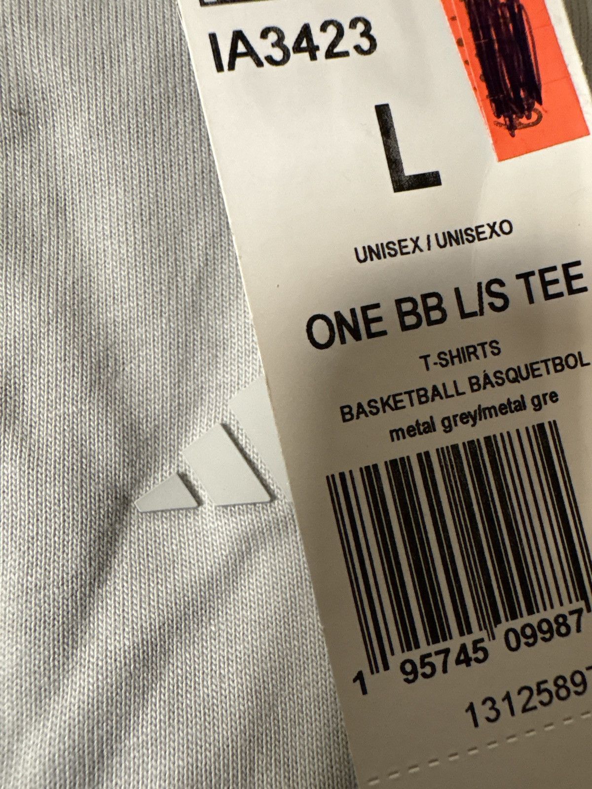 Adidas ADIDAS one Basketball Long-Sleeve TEE IA3424 $50 Size large Size US L / EU 52-54 / 3 - 2 Thumbnail