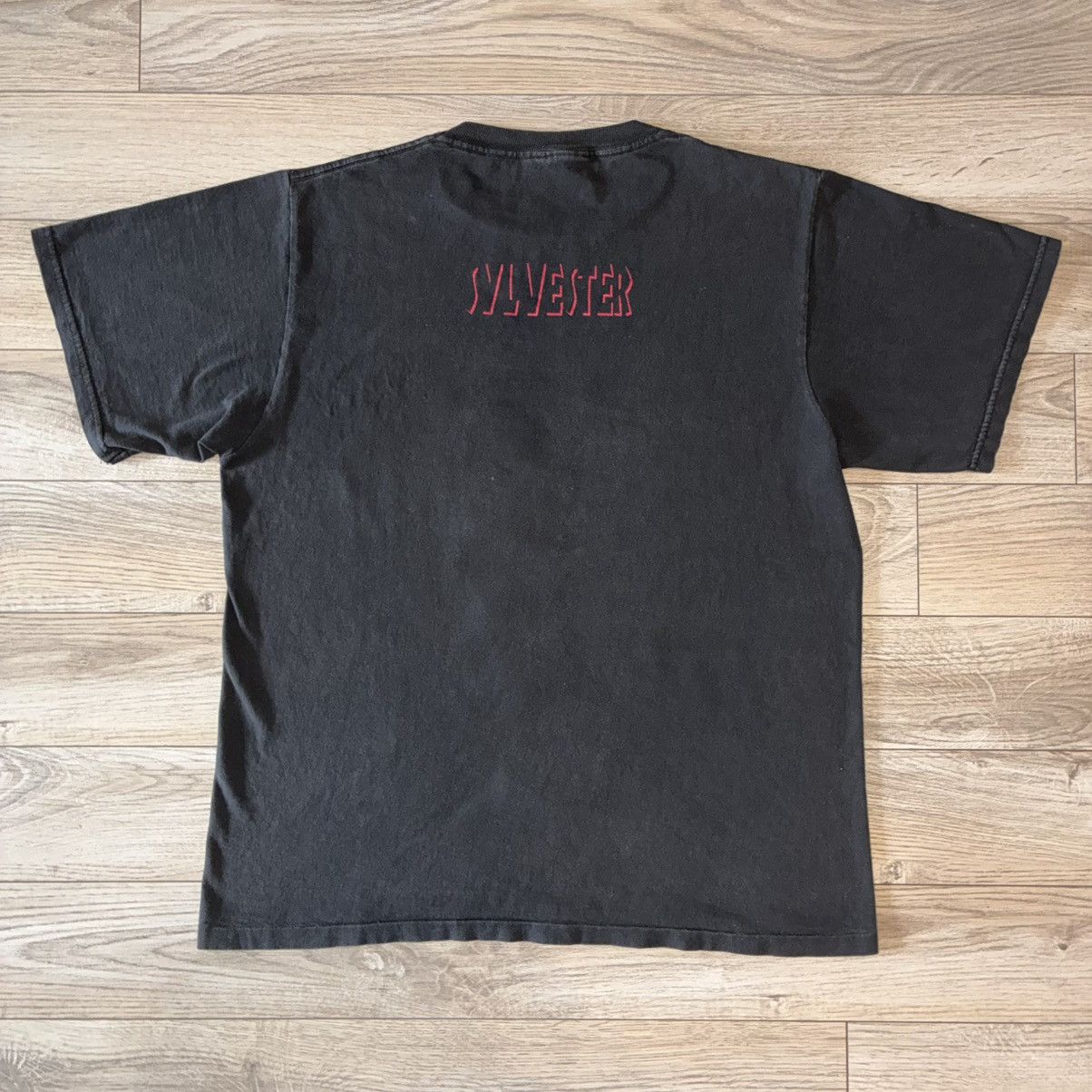Changes 90s Sylvester the cat blackout shadow Looney Tunes tee shirt Size US XL / EU 56 / 4 - 3 Thumbnail