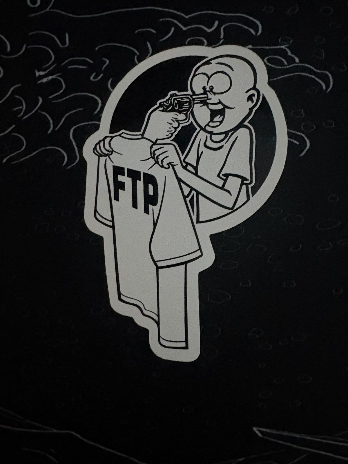 Fuck The Population FTP Rocco Sticker SS22 Size ONE SIZE - 2 Thumbnail