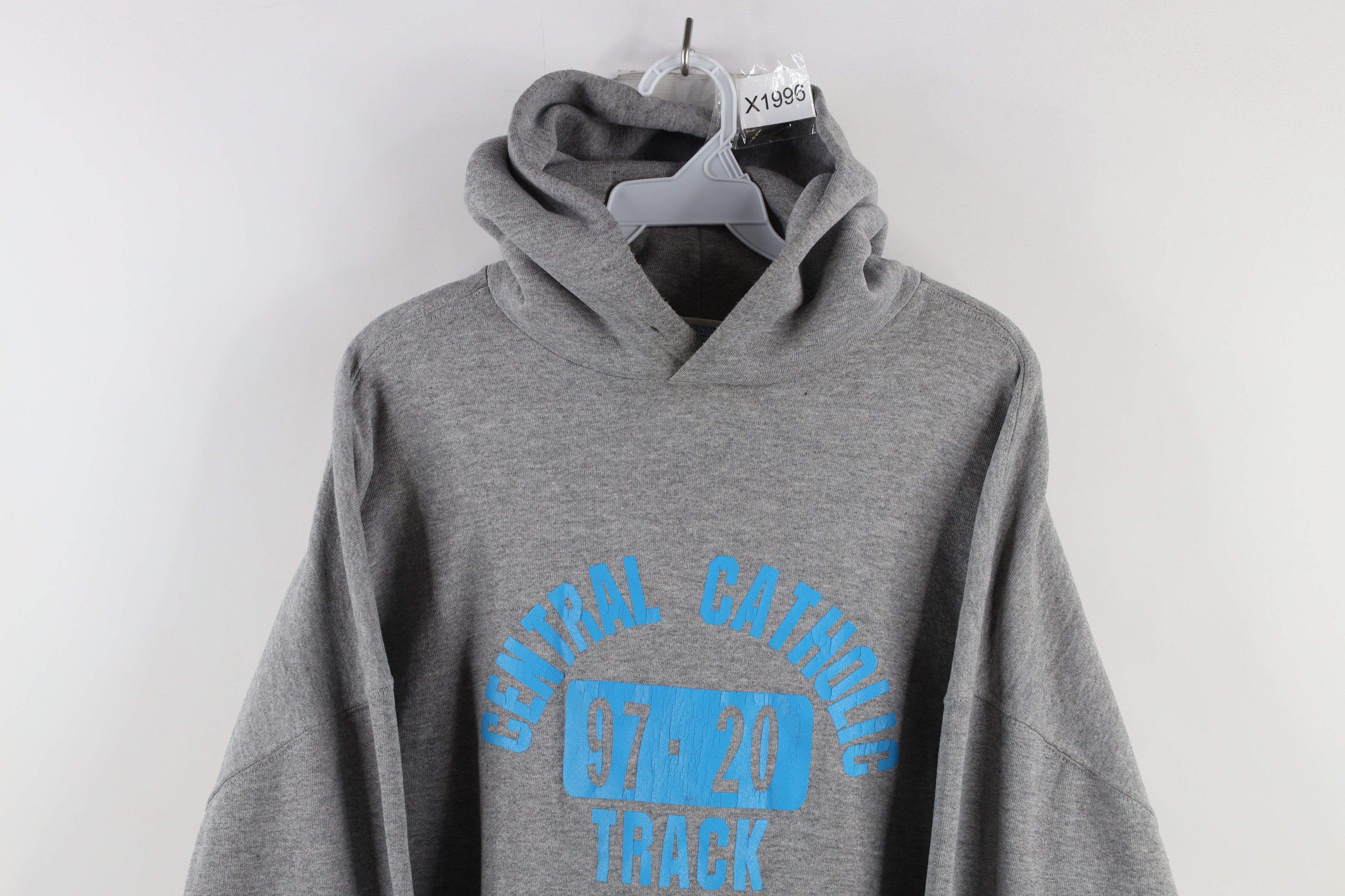 Russell Athletic × Vintage Vintage 90s Russell Athletic Track Hoodie Sweatshirt USA Size US XXL / EU 58 / 5 - 2 Thumbnail