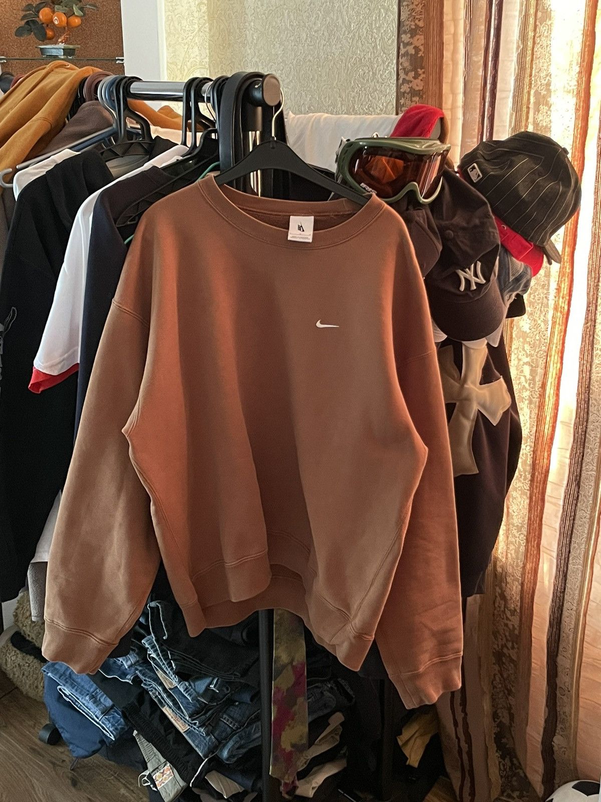 Nike × Vintage Nike boxy fit sweatshirt vintage style Size US L / EU 52-54 / 3 - 2 Thumbnail