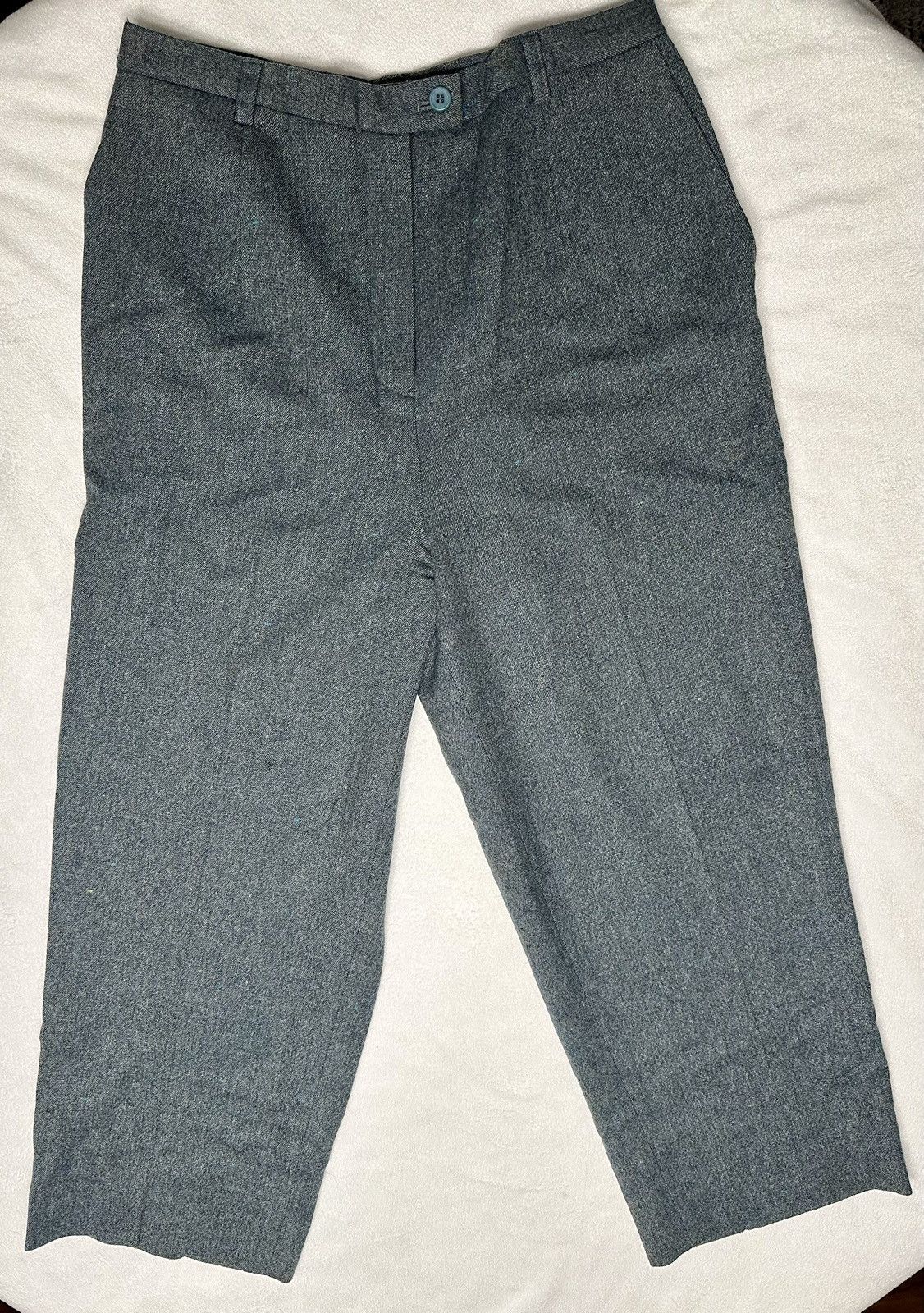 Pendleton × Vintage VTG Pendleton Wool High Waist Women’s Pants Size 12 (30x24) Size 34" / US 12 / IT 48 - 1 Thumbnail